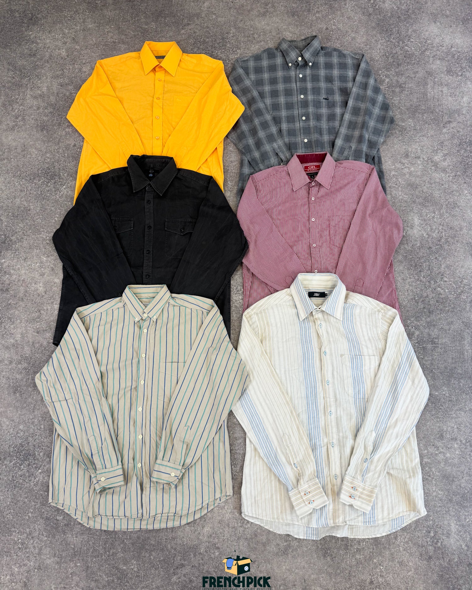 chemise-manches-longues-homme-vintage-vetement-grossiste-friperie-wholesaler-seconde-main-marque-occasion-textile-piece-80-90-2000-2010-french-pick