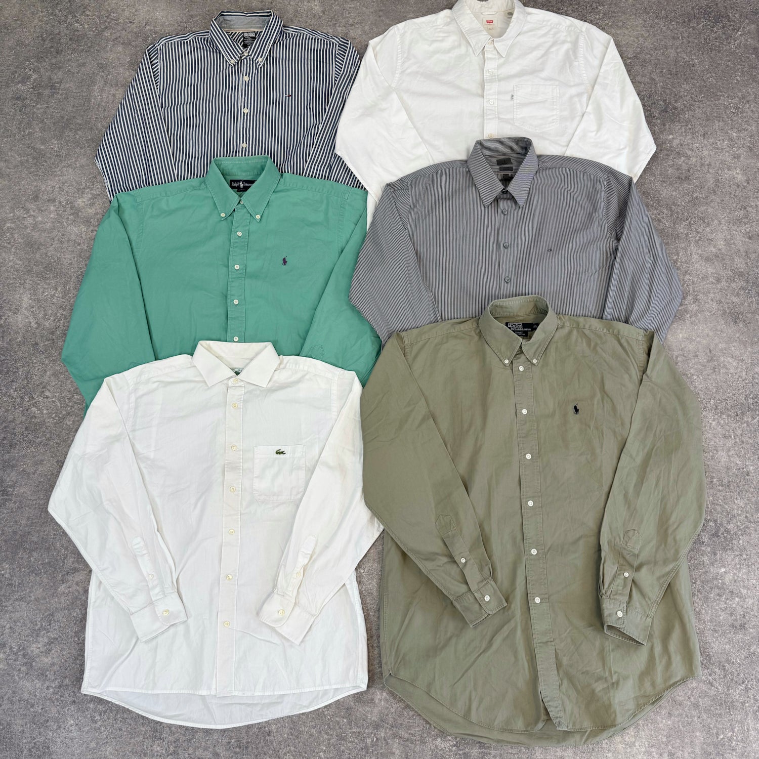 chemise-manches-longues-homme-marque-brand-lacoste-ralph-lauren-hugo-boss-columbia-femme-moderne-vintage-vetement-grossiste-friperie-wholesaler-seconde-main-marque-occasion-textile-piece-80-90-2000-2010-french-pick