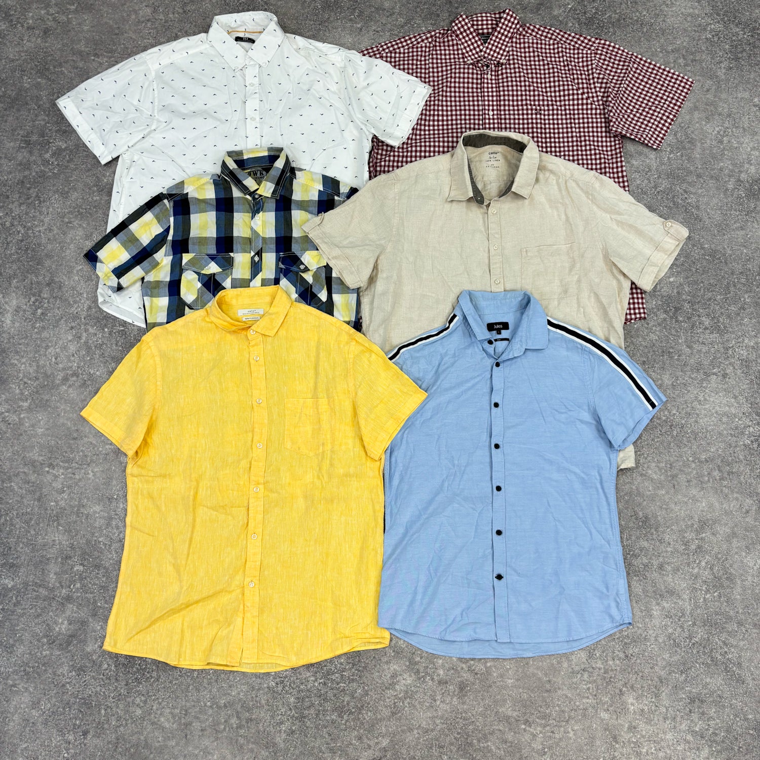 chemise-manches-courtes-homme-vintage-vetement-grossiste-friperie-wholesaler-seconde-main-marque-occasion-textile-piece-80-90-2000-2010-french-pick
