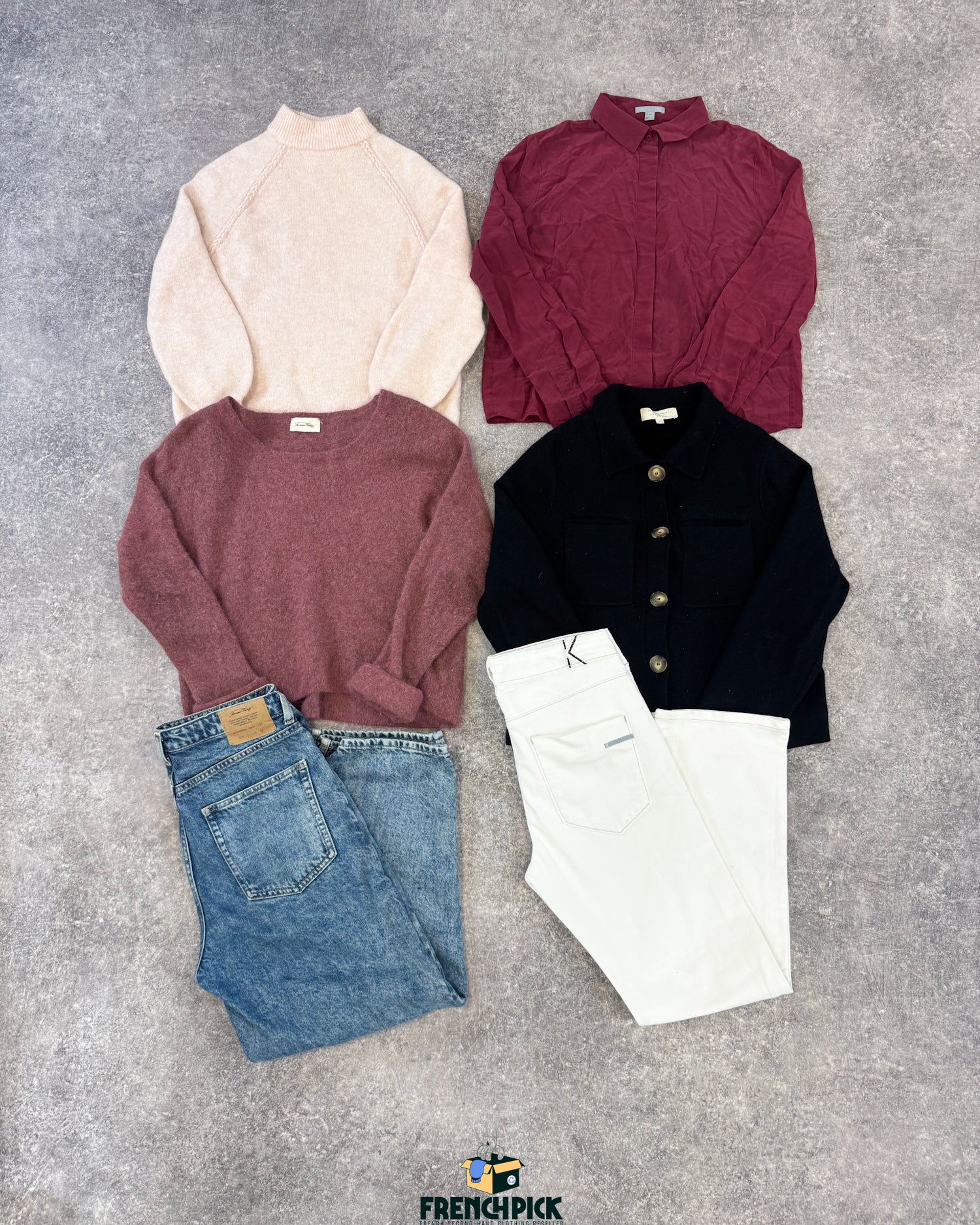 vetements-haut-de-game-maje-kooples-sandro-luxe-marques-american-vintage-cos-kenzo-homme-femme-moderne-vetement-grossiste-friperie-wholesaler-seconde-main-occasion-textile-piece-80-90-2000-2010-french-pick