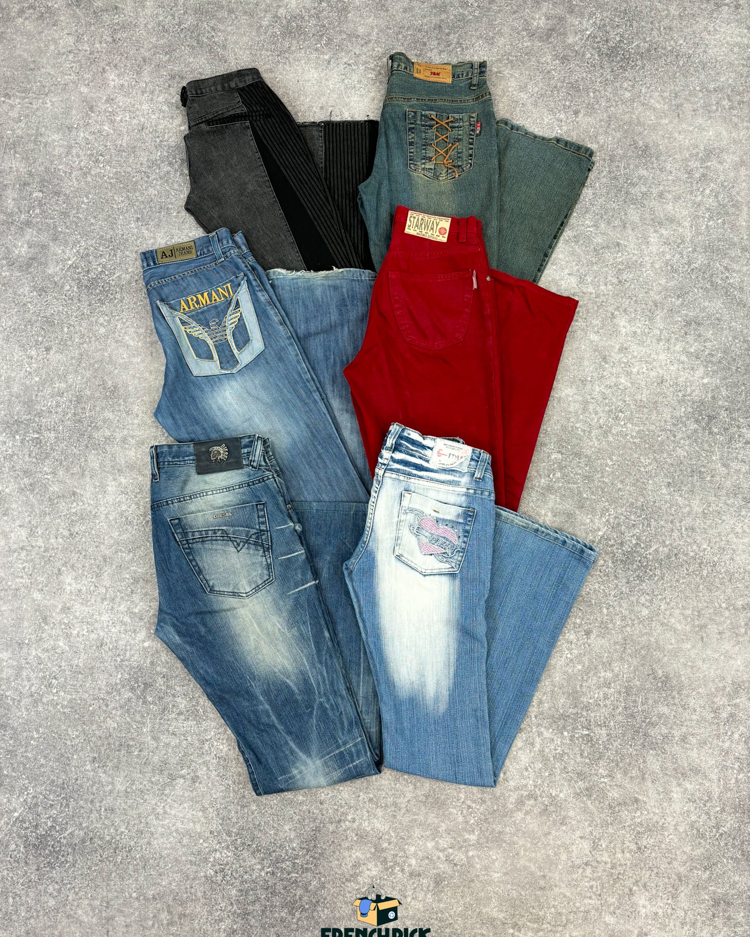 JEAN Y2K FEMME - 20 KG - WHOLESALE - FRIPERIE