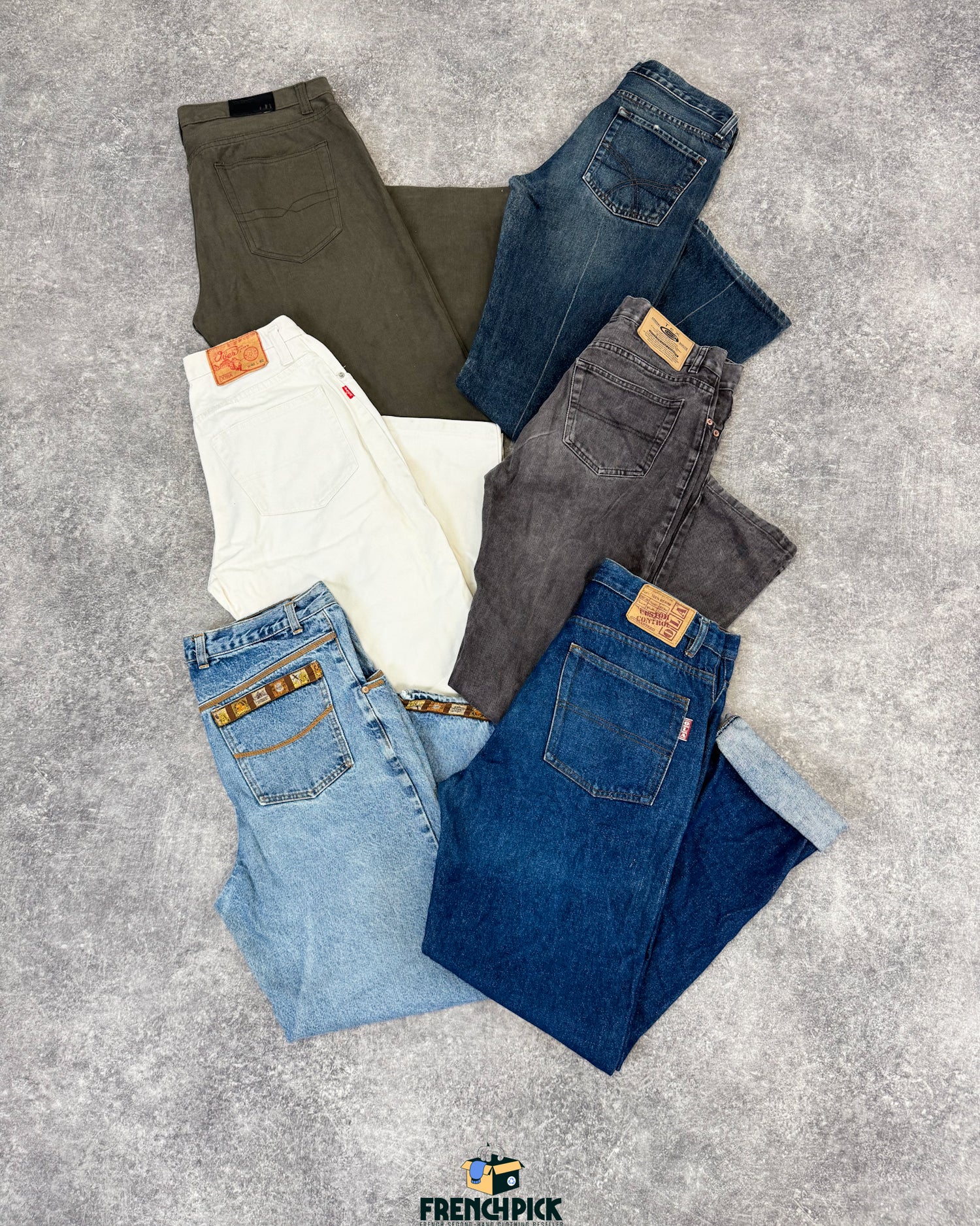 jean-homme-vintage-vetement-grossiste-friperie-wholesaler-seconde-main-marque-occasion-textile-piece-annees-80-90-2000-2010-french-pick