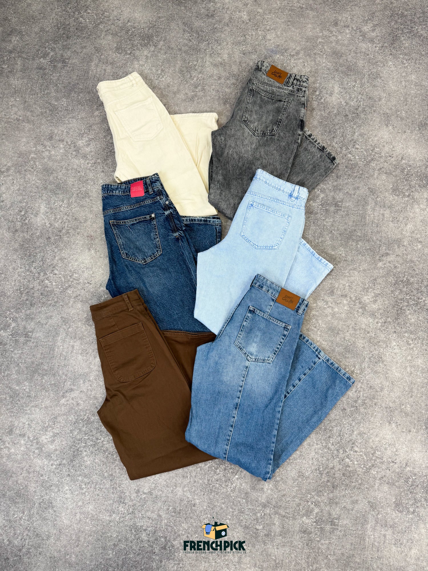 Jeans femme d'occasion Grossiste vêtements de seconde main