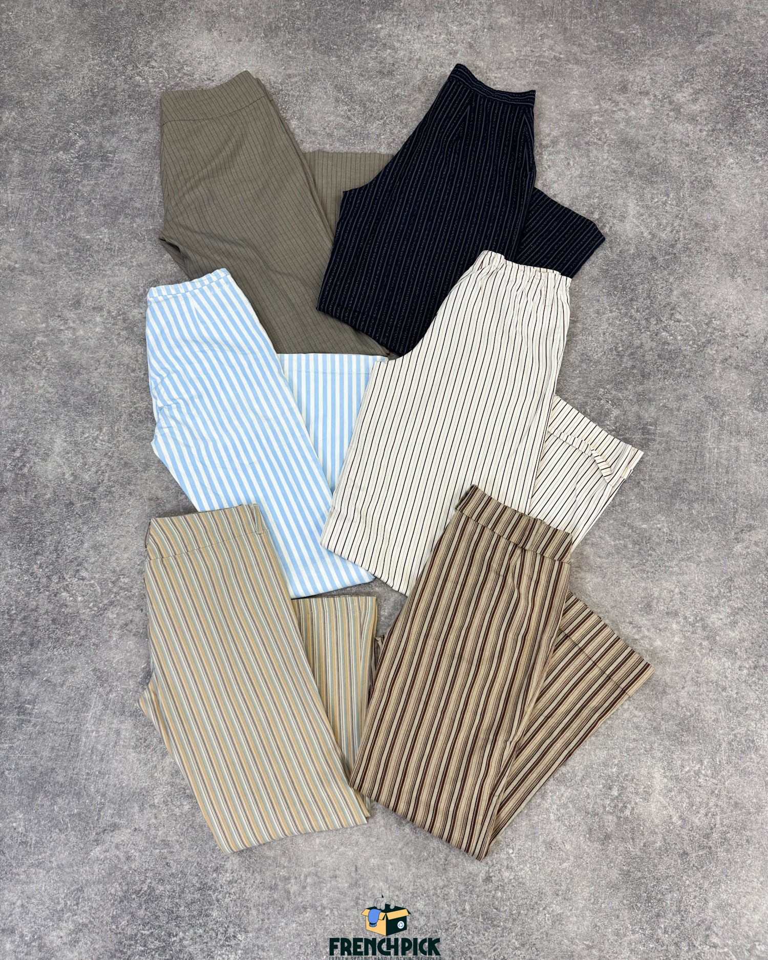Pantalon-rayures-femme-vintage-vetement-grossiste-friperie-wholesaler-seconde-main-marque-occasion-textile-piece-annees-80-90-2000-2010-french-pick