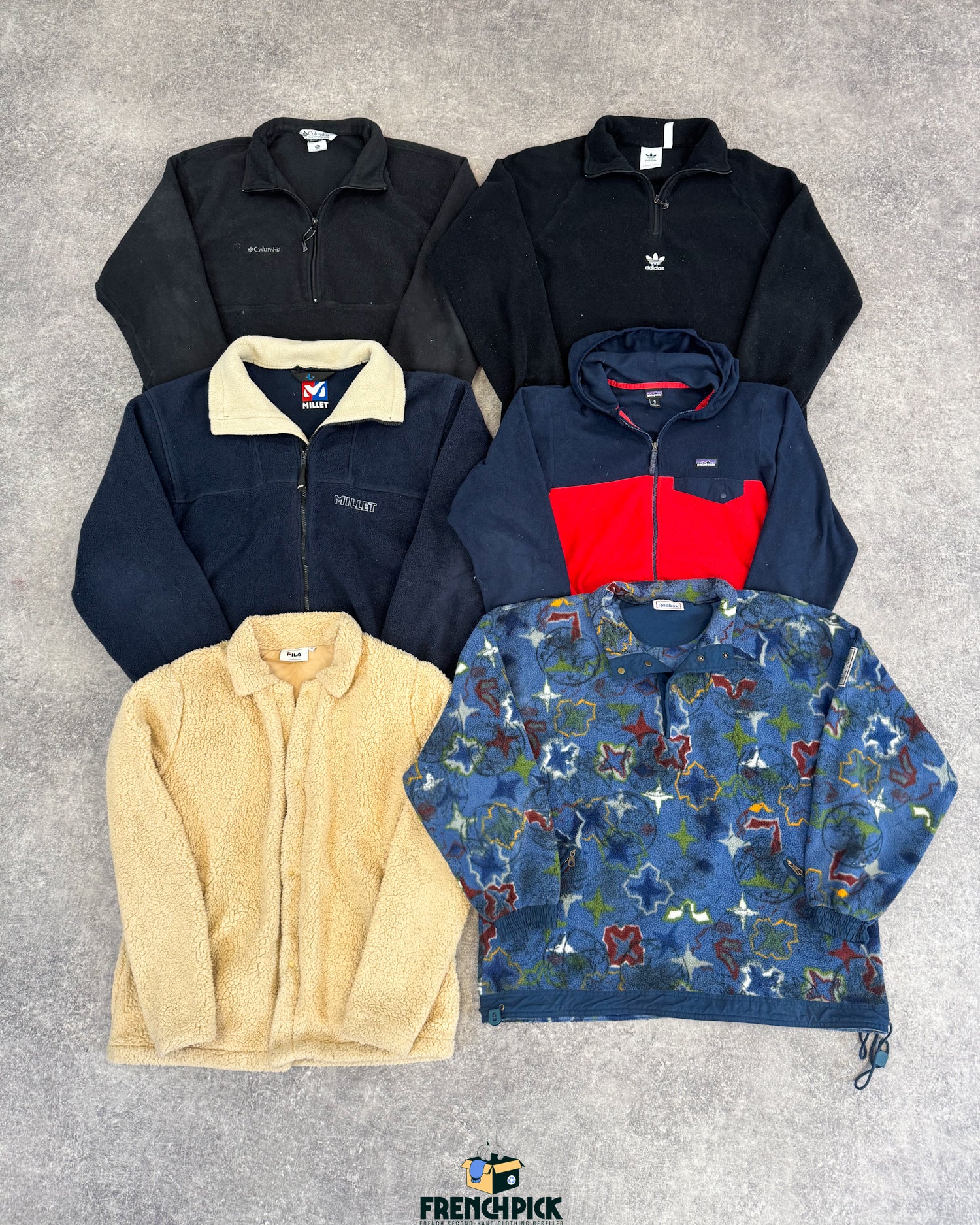 polaire-homme-marque-brand-lacoste-ralph-lauren-hugo-boss-columbia-femme-moderne-vintage-vetement-grossiste-friperie-wholesaler-seconde-main-marque-occasion-textile-piece-80-90-2000-2010-french-pick