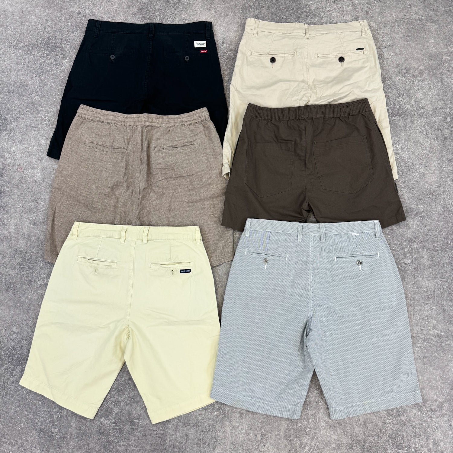 Short-leger-ete-homme-marque-moderne-vintage-vetement-grossiste-friperie-wholesaler-seconde-main-occasion-textile-piece-80-90-2000-2010