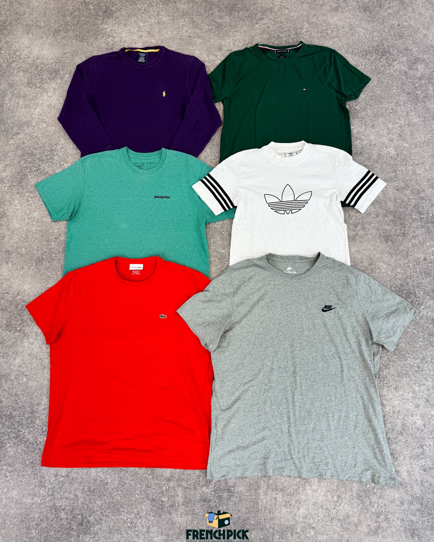 t-shirt-homme-femme-marque-brand-adidas-nike-carhartt-lacoste-ralph-lauren-reebok-puma-moderne-vintage-vetement-grossiste-friperie-wholesaler-seconde-main-marque-occasion-textile-piece-80-90-2000-2010-french-pick