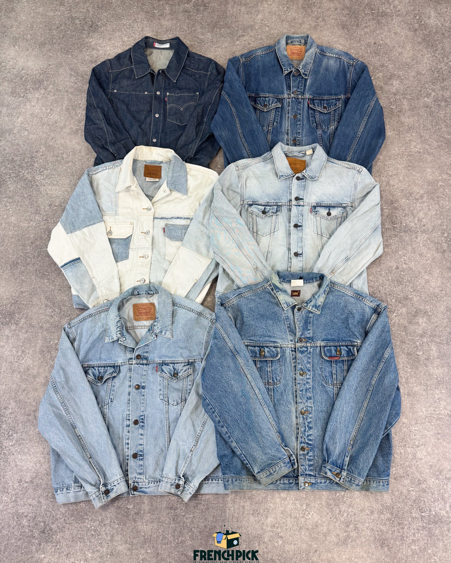 veste-en-jean-levi-s-lee-wrangler-homme-femme-vintage-moderne-80-90-vetement-grossiste-friperie-wholesaler-seconde-main-marque-occasion-textile-piece-80-90-2000-2010-french-pick