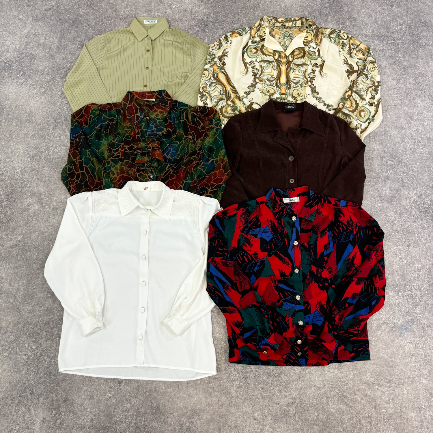 chemisier-manches-longues-femme-grossiste-vintage-vetement-friperie-wholesaler-seconde-main-80-90-2000-2010