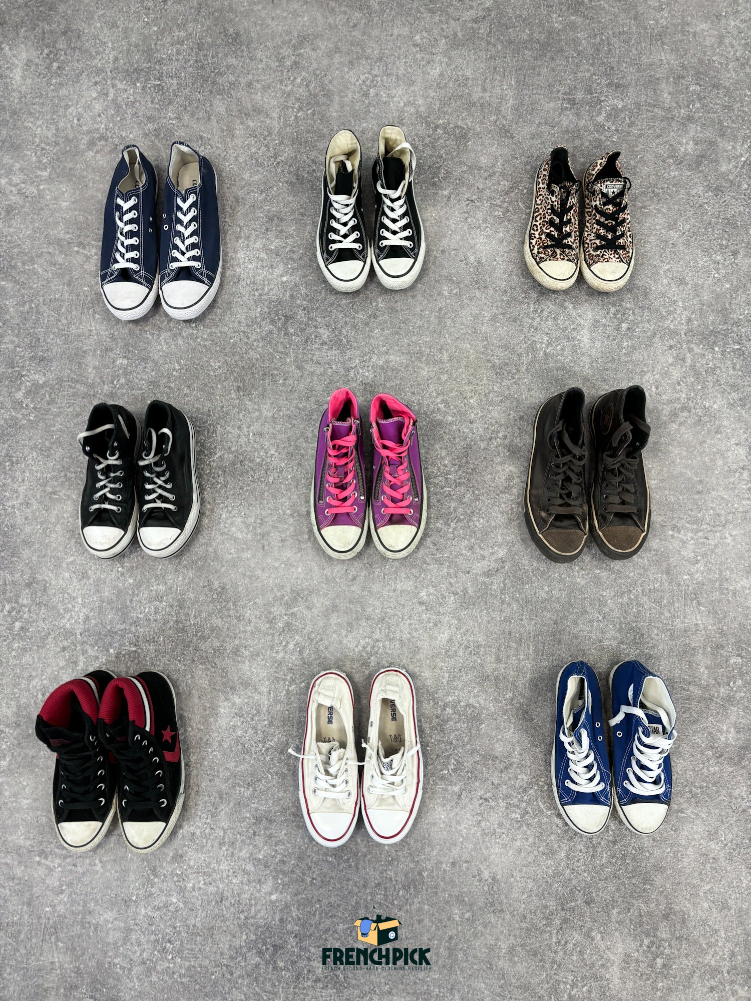 Used Converse Second-hand clothing wholesaler – French Pick