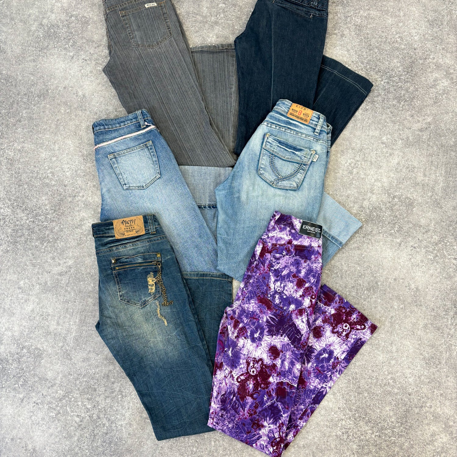 JEAN Y2K FEMME - 20 KG - WHOLESALE - FRIPERIE