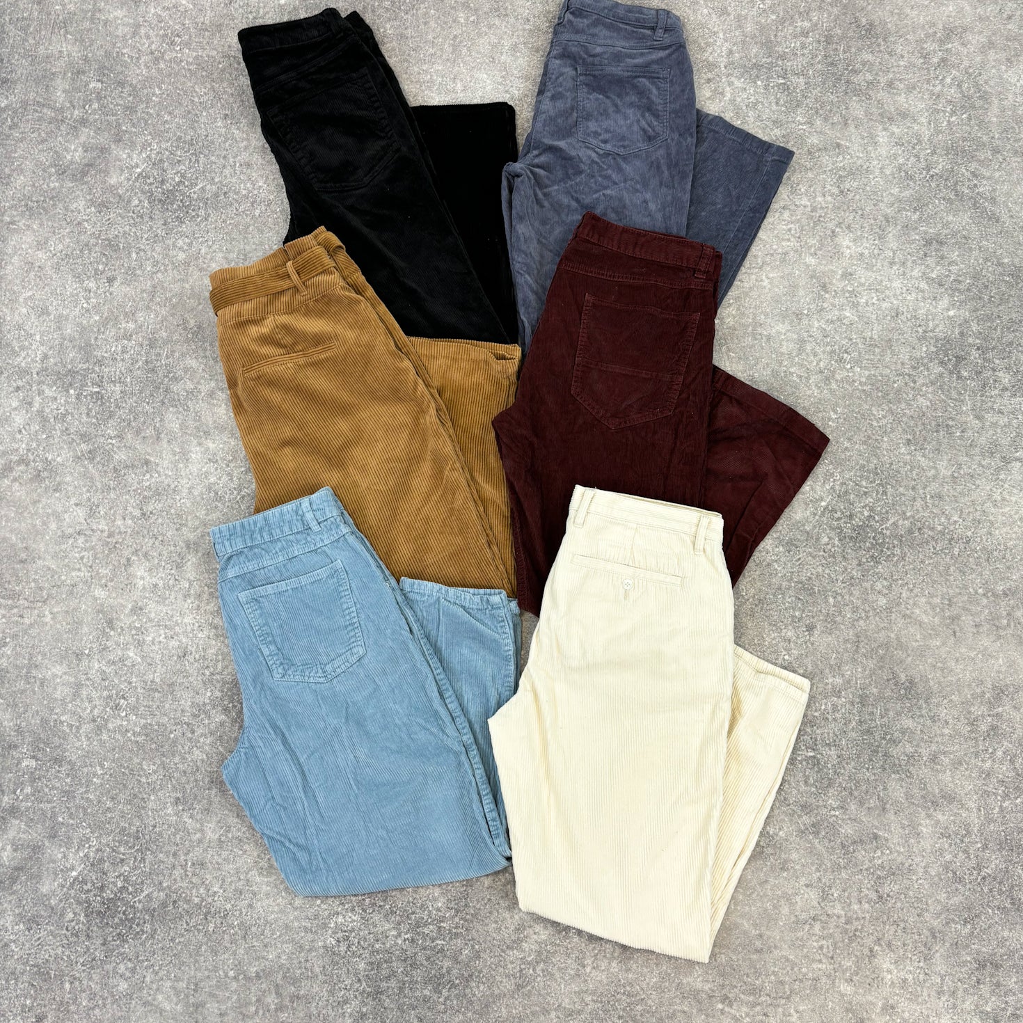 Pantalon velours côtelé - vintage - friperie - Grossiste