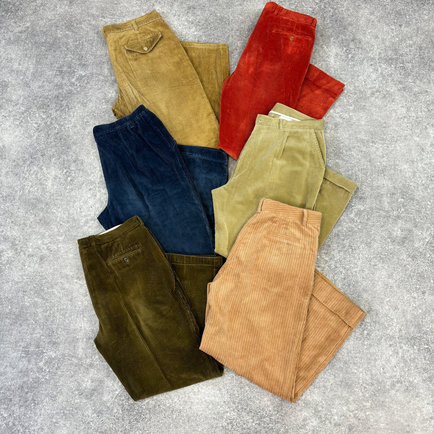 Pantalon velours côtelé - vintage - friperie - Grossiste