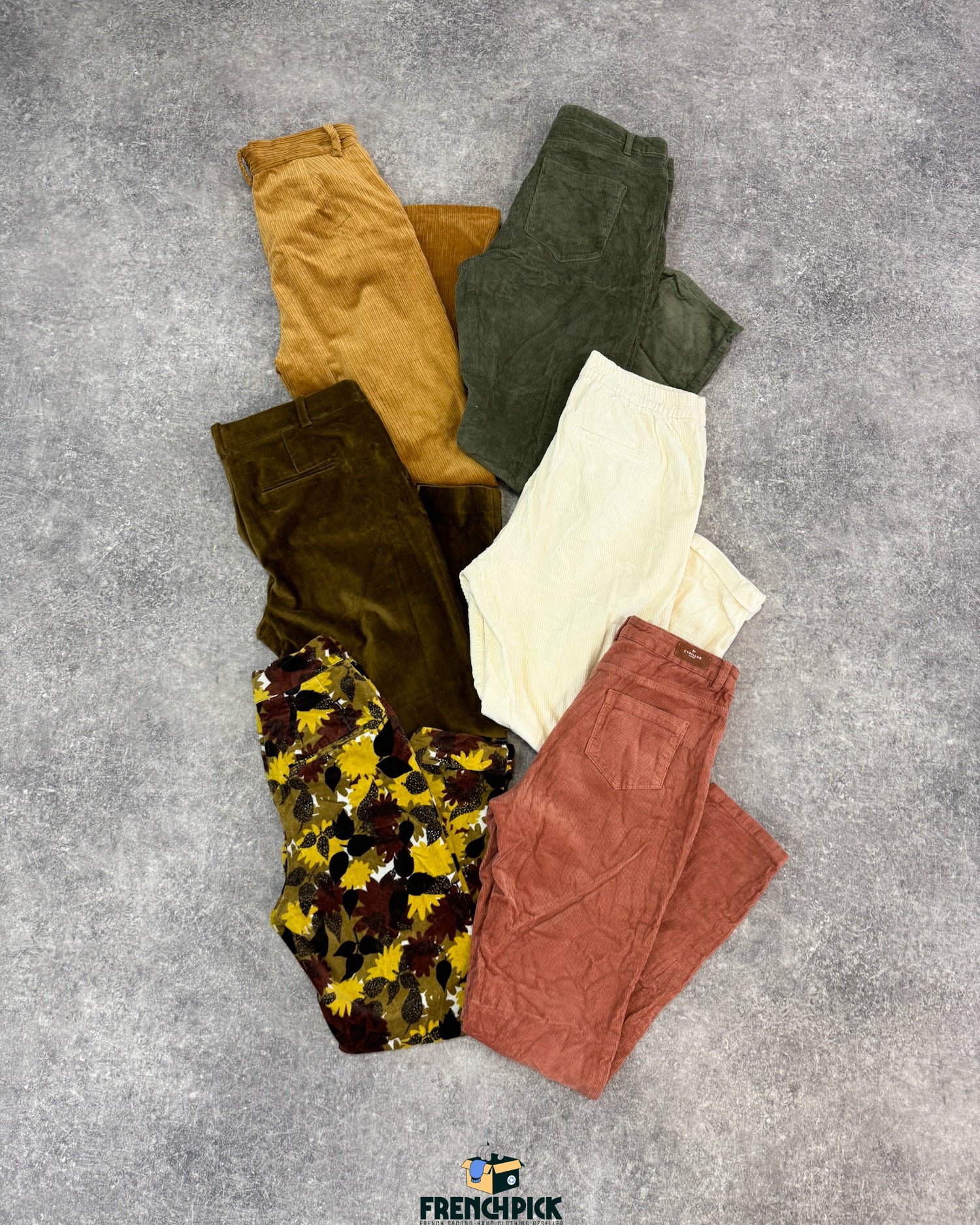 WOMEN'S CORDUROY PANTS - 20 KG