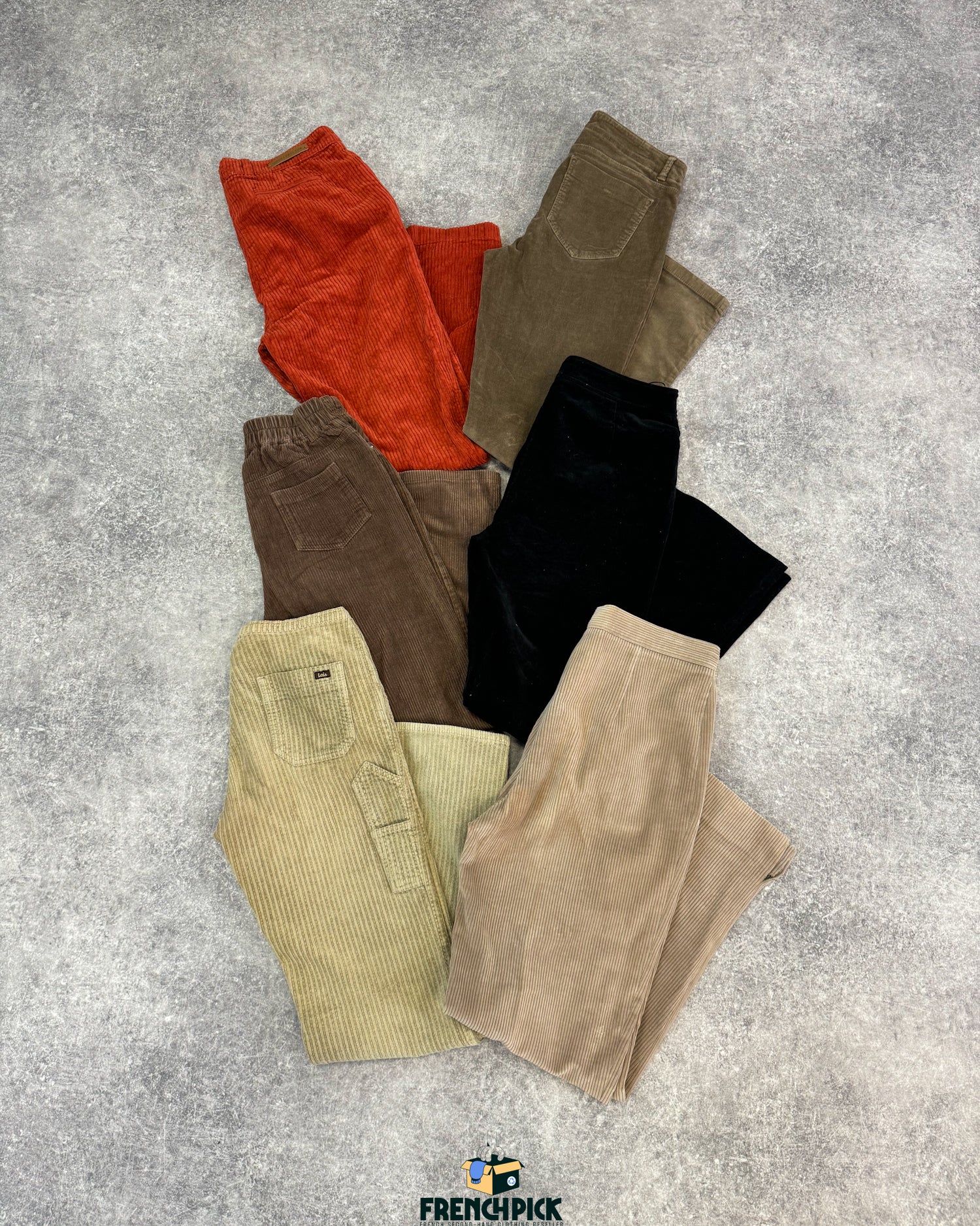 WOMEN'S CORDUROY PANTS - 20 KG