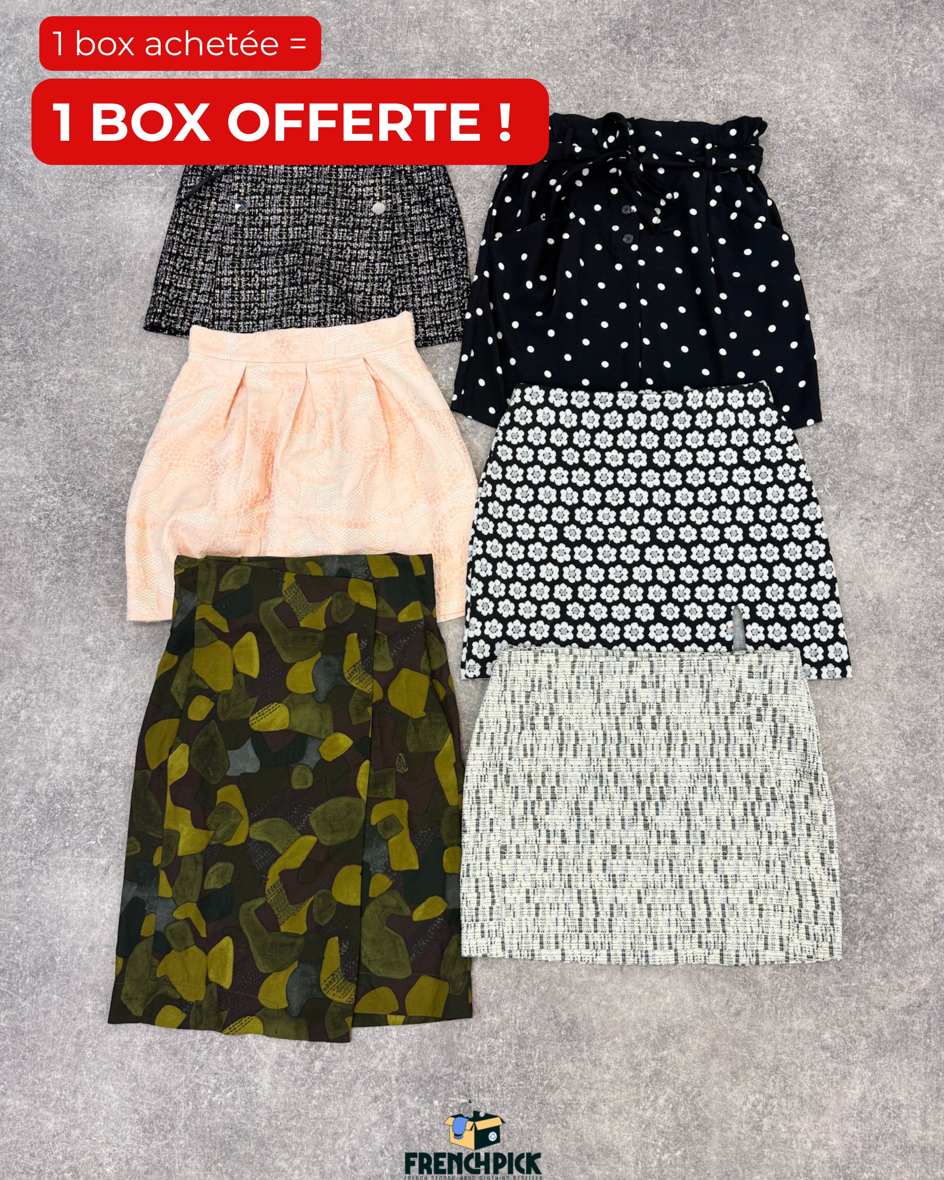 WINTER PATTERNED SKIRT - 20 KG