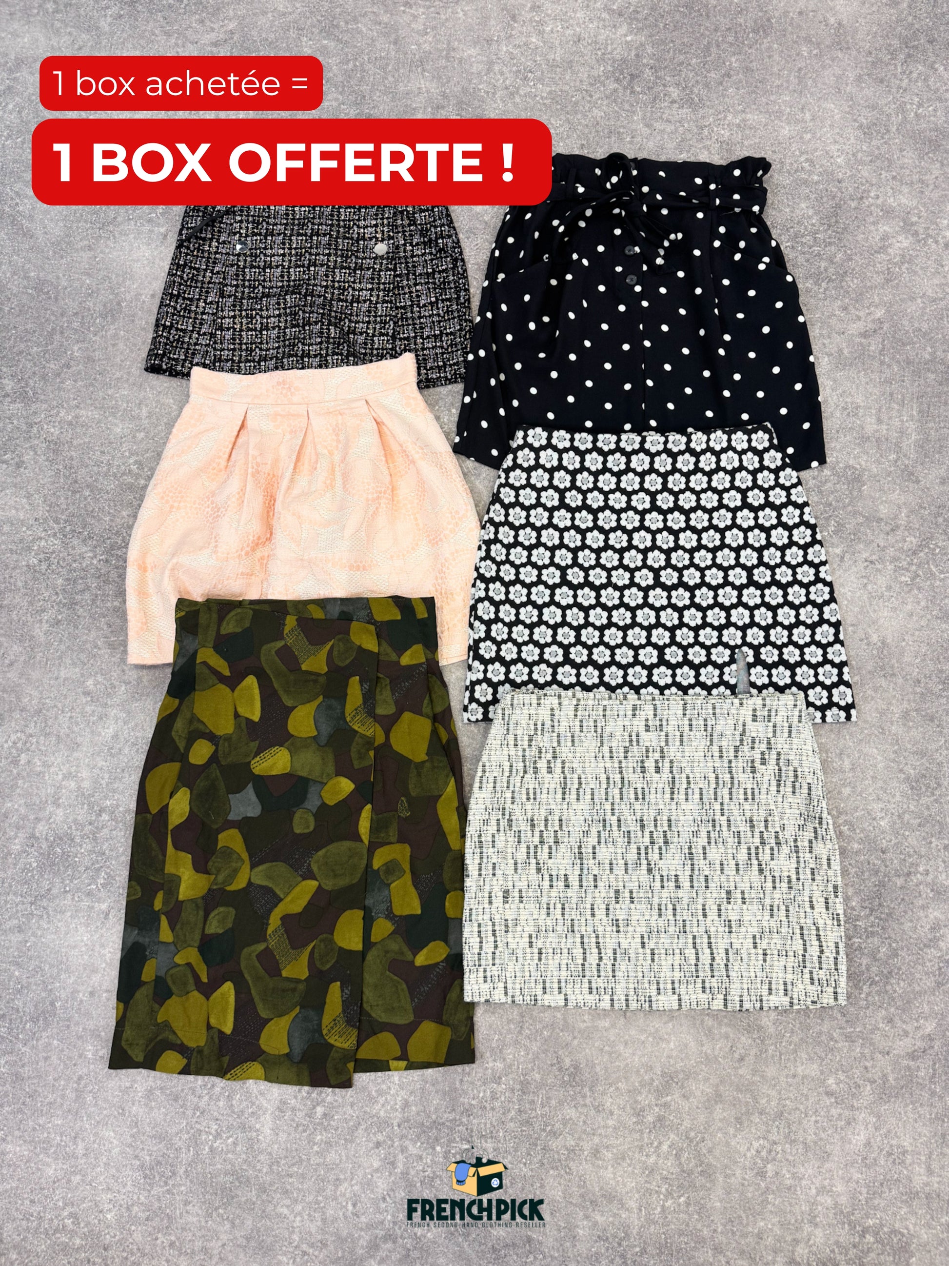 WINTER PATTERNED SKIRT - 20 KG