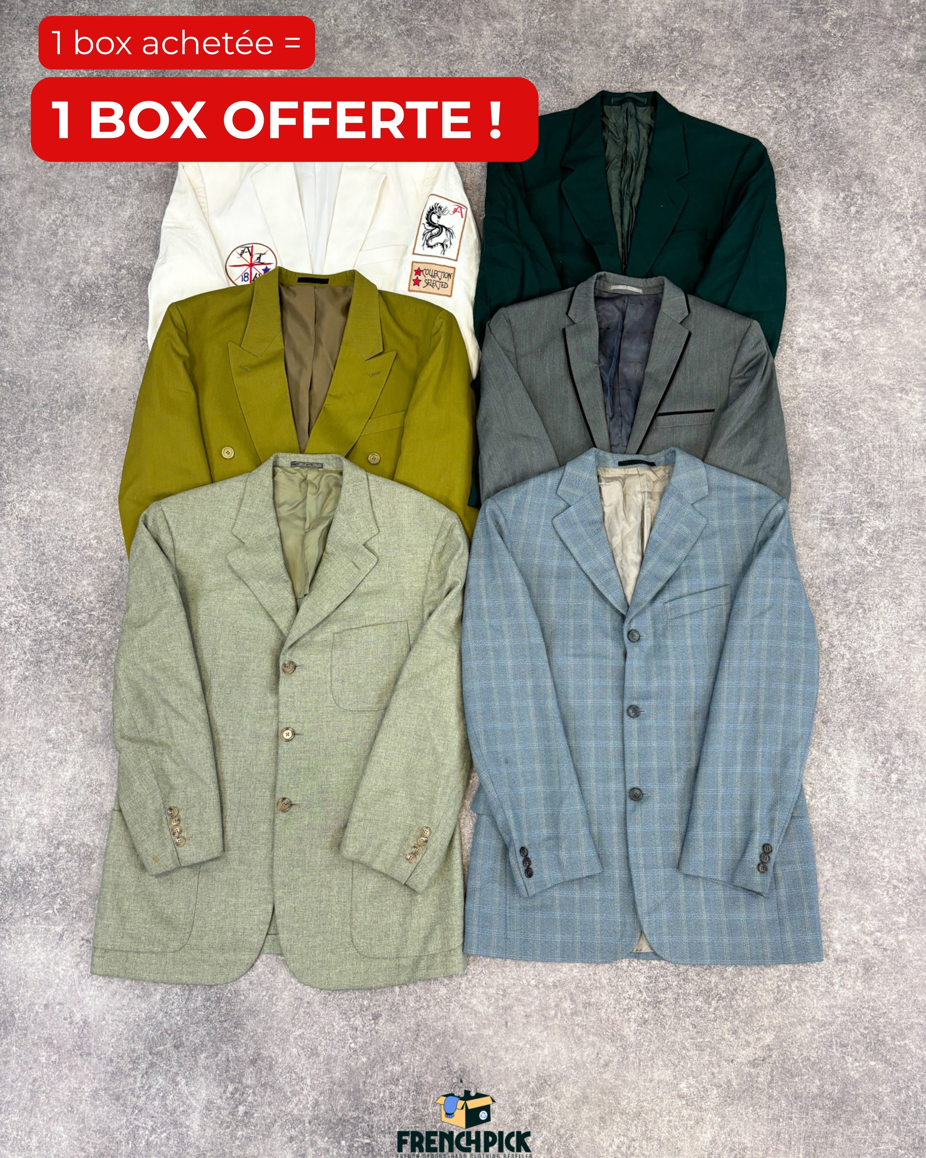 BLAZER HOMME ÉTÉ  - 20KG