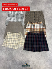 WOOL CHECK SKIRT - 20 KG
