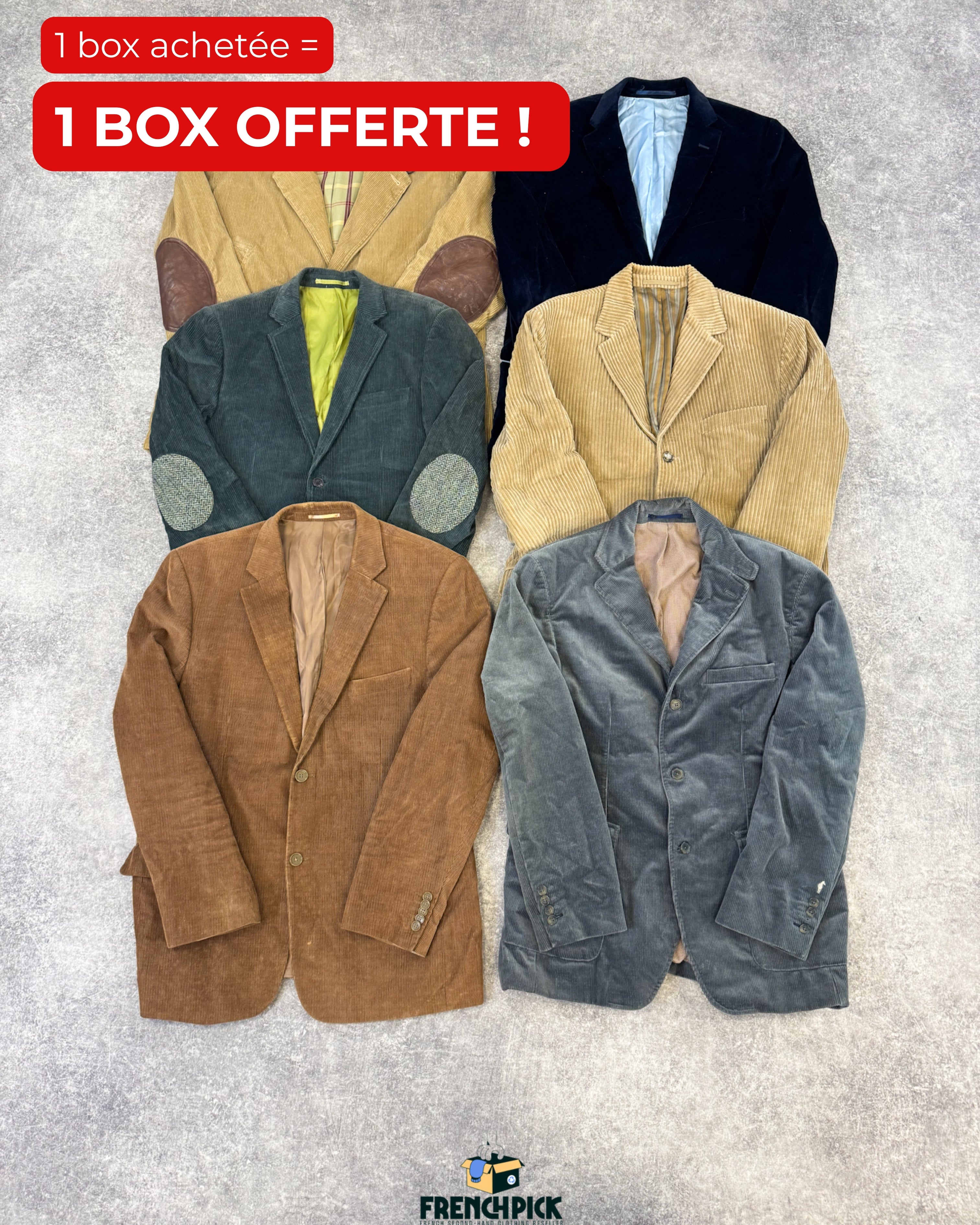 Men's Velvet Blazer - 20kg