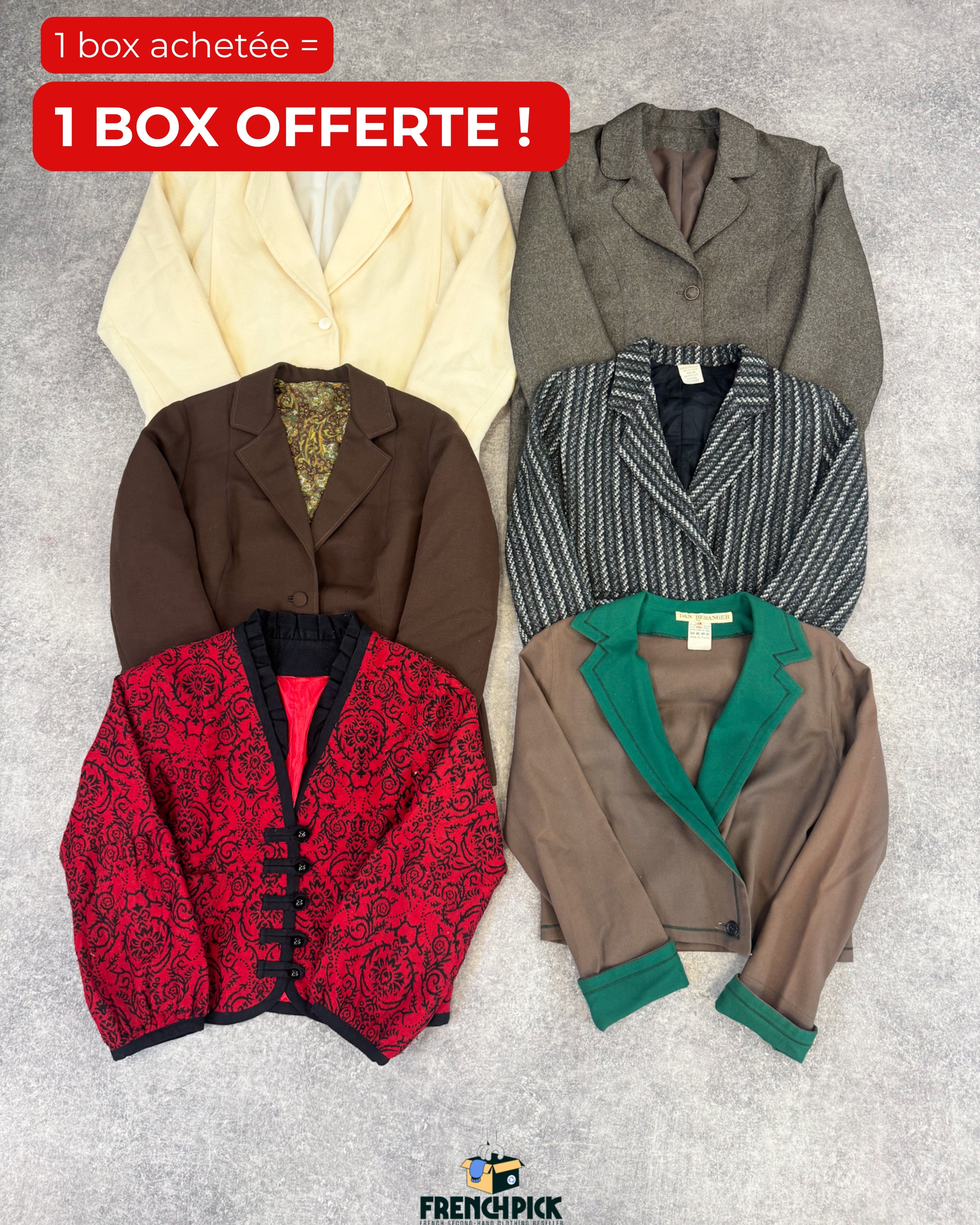 WOMEN'S RETRO JACKET - 20KG