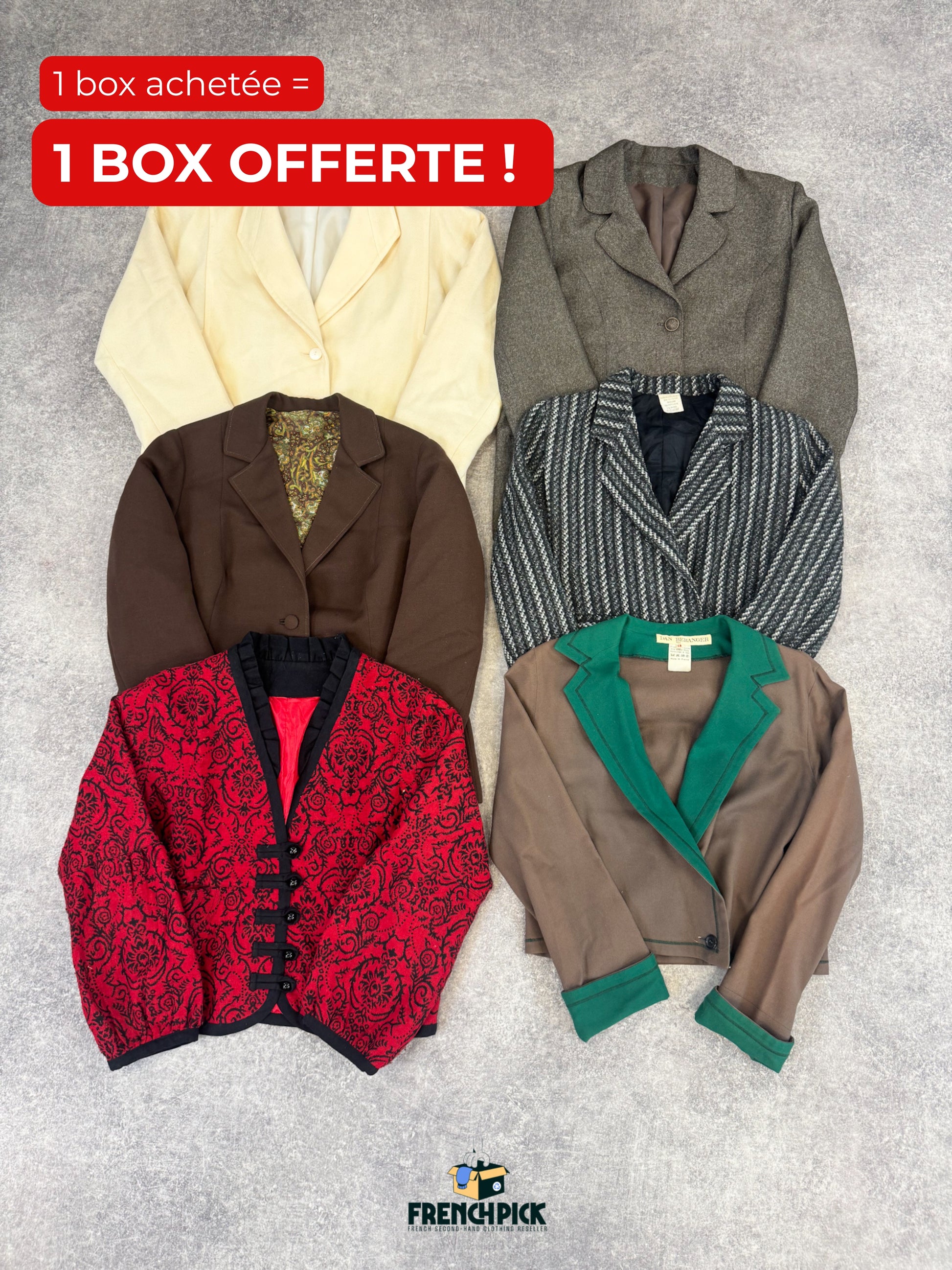 WOMEN'S RETRO JACKET - 20KG