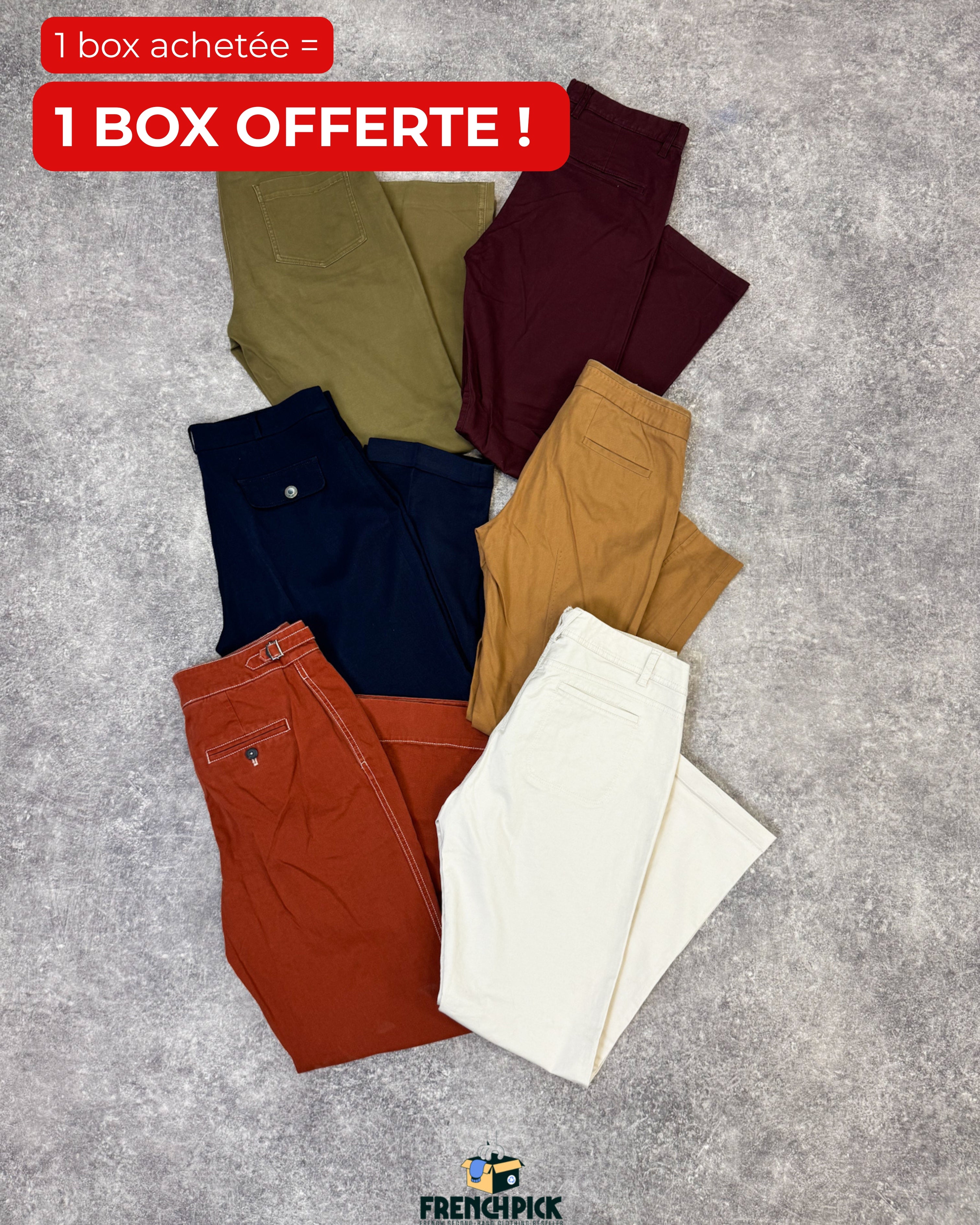 Women's Colourful Flowy Pants - 20KG