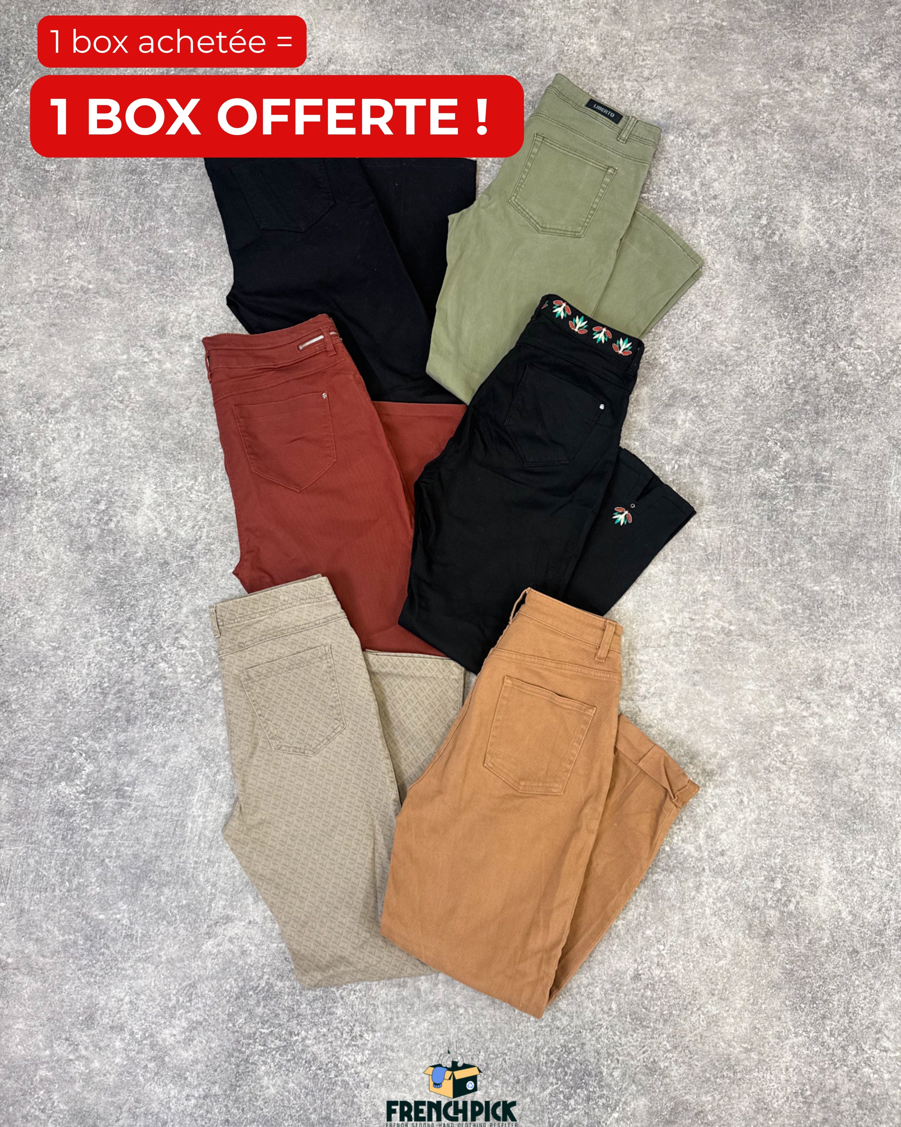 WOMEN'S STRETCH TROUSERS - 20KG