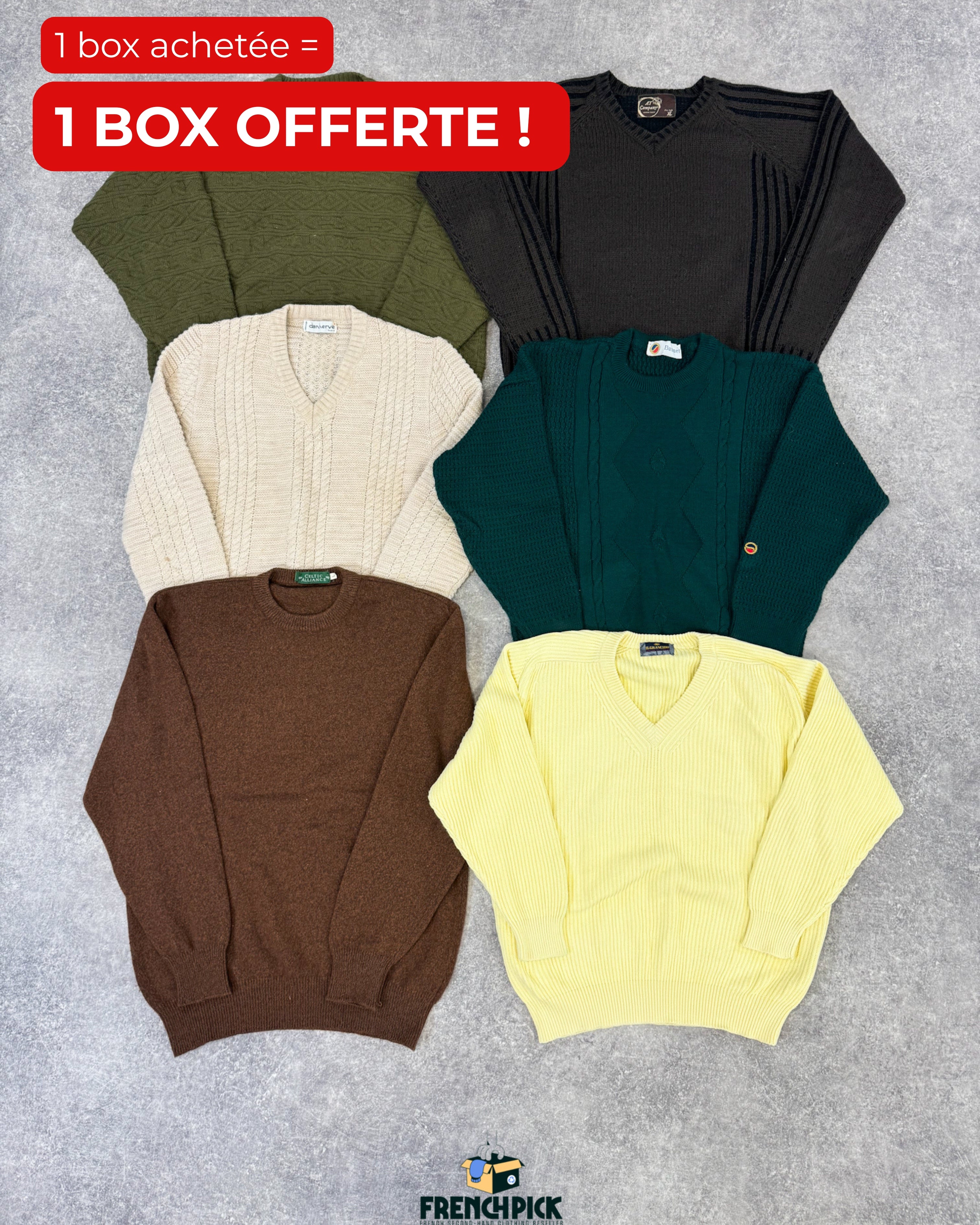 Men's Plain Sweater - 15 kg