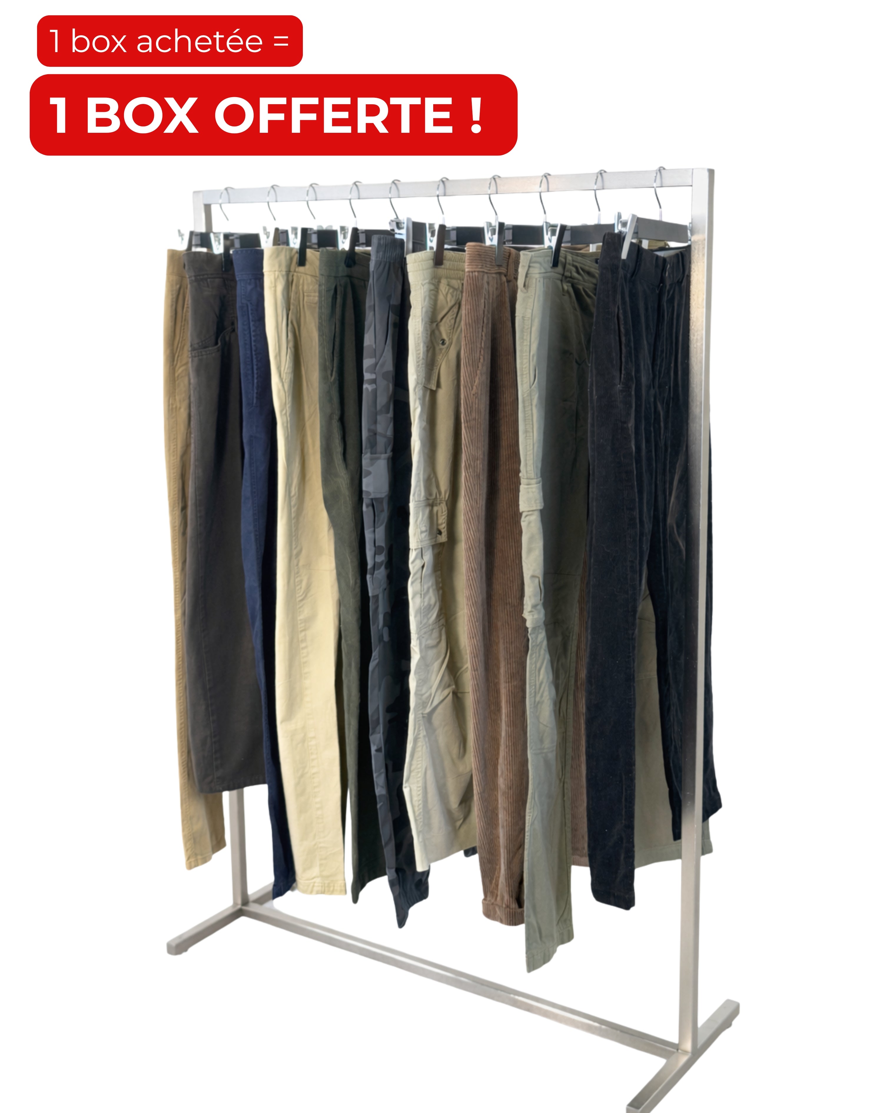 MODERN MEN'S TROUSERS - 20KG