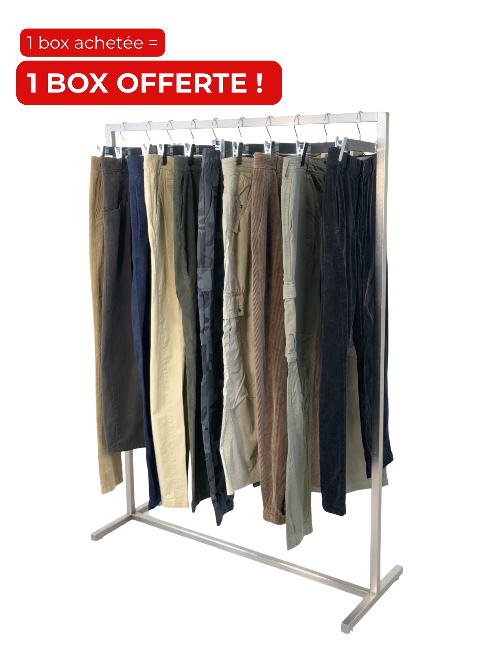 MODERN MEN'S TROUSERS - 20KG