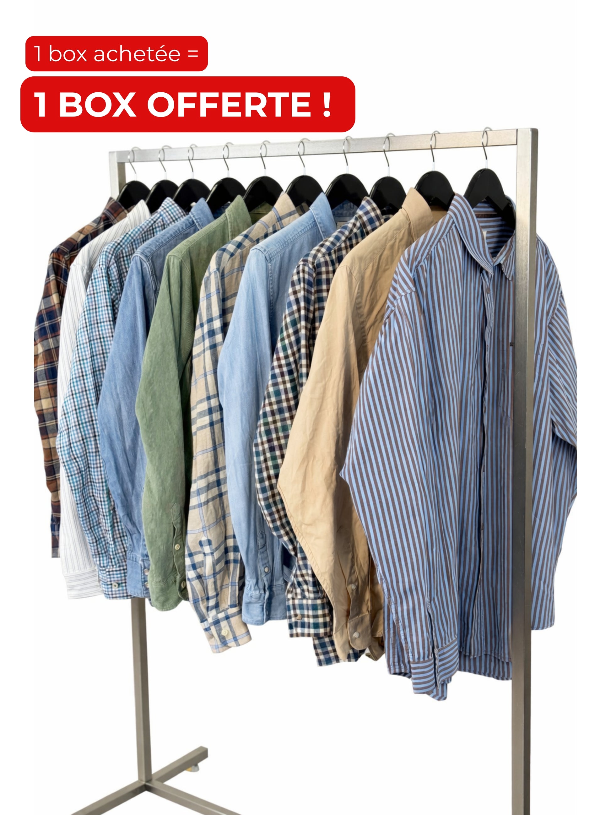 MODERN MEN'S SHIRTS - 20KG