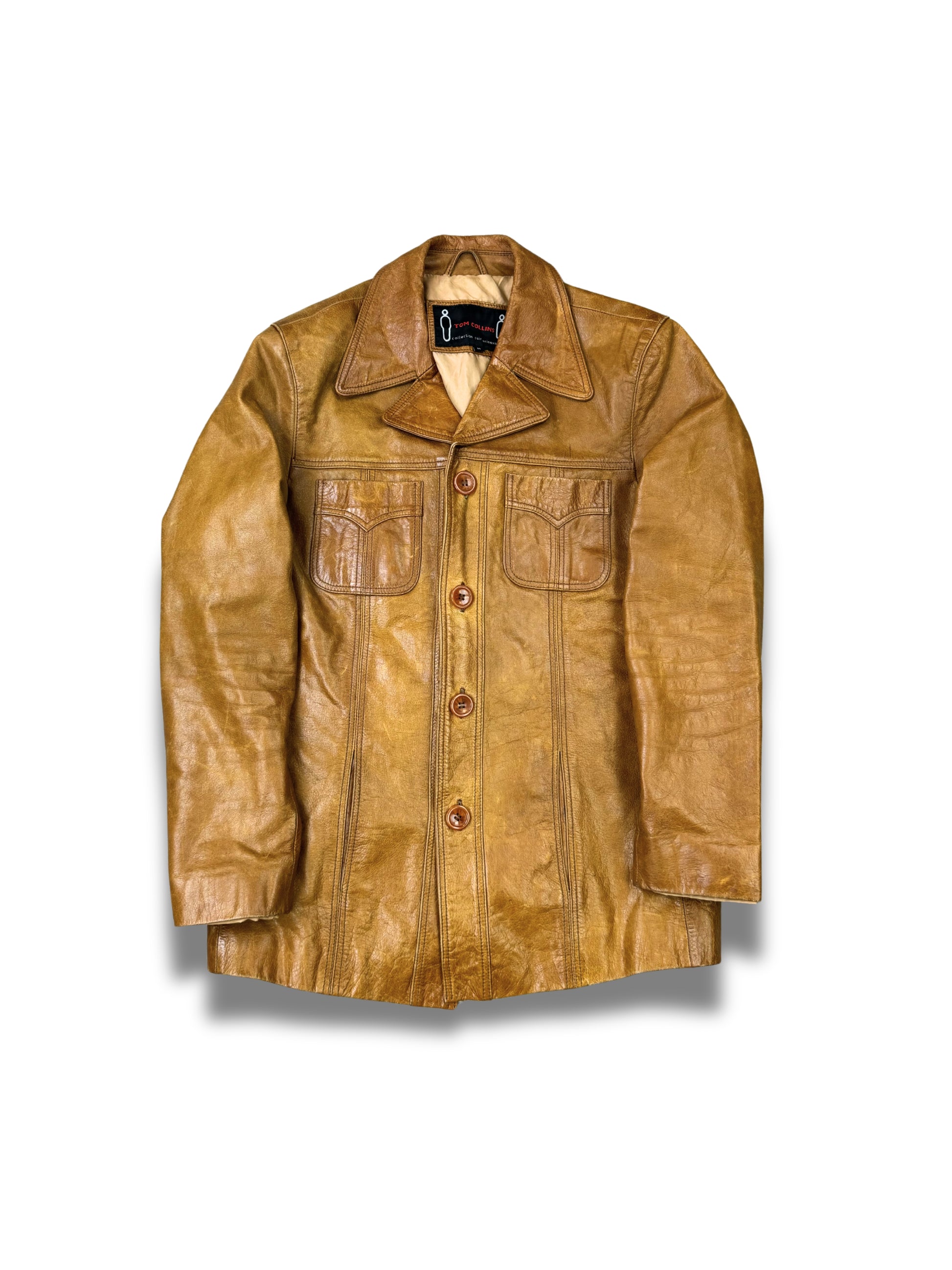 cuirs-veste-en-cuir-blazer-vintage-vrai-cuir-de-vache-daimpatine-ancien-homme-vintage-vetements-femme-vintage-vetement-grossiste-friperie-wholesaler-seconde-main-marque-occasion-textile-piece-annees-80-90-2000-2010-french-pick-reseller-vinted-reseller-vinted-vente-en-ligne