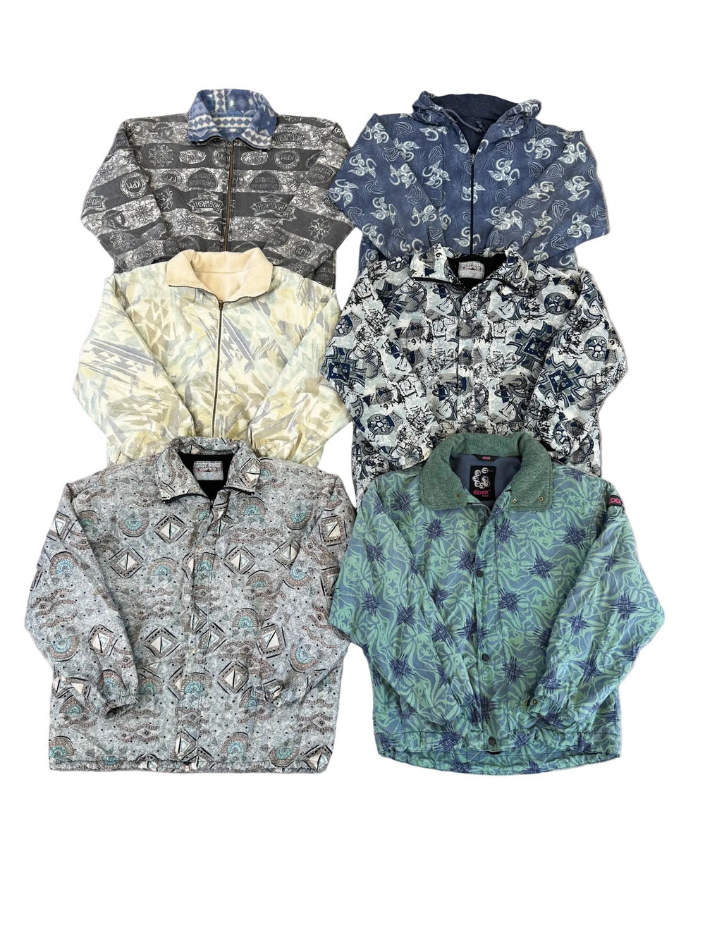 90s JACKET WITH ETHNIC PRINTS - 10KG