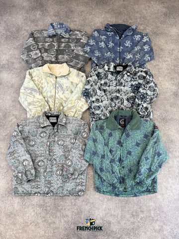 BLOUSON 90's MOTIFS ETHNIQUES - 10KG