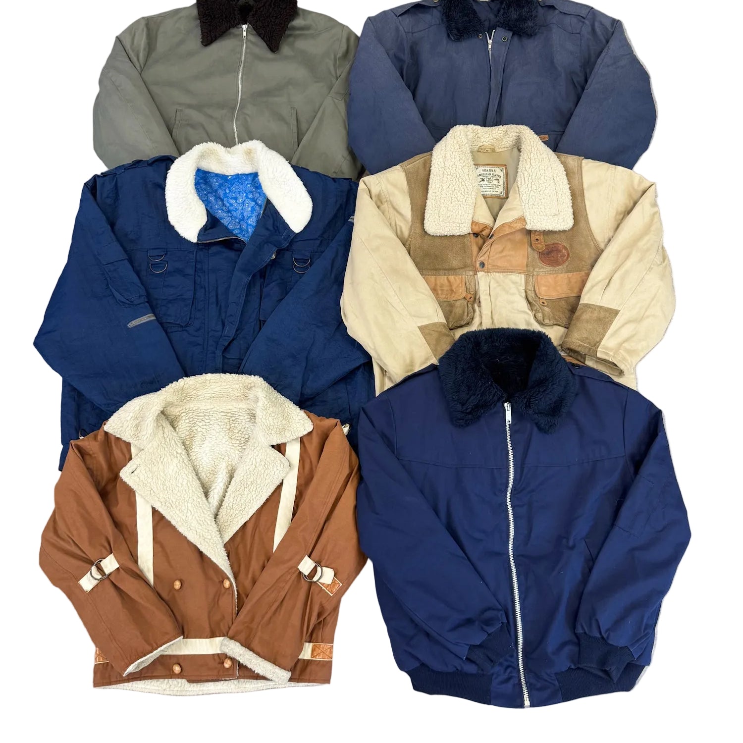 blouson-col-aviateur-mouton-hiver-polaire-femme-homme-vintage-vetement-grossiste-friperie-wholesaler-seconde-main-marque-occasion-textile-piece-annees-80-90-2000-2010-french-pick