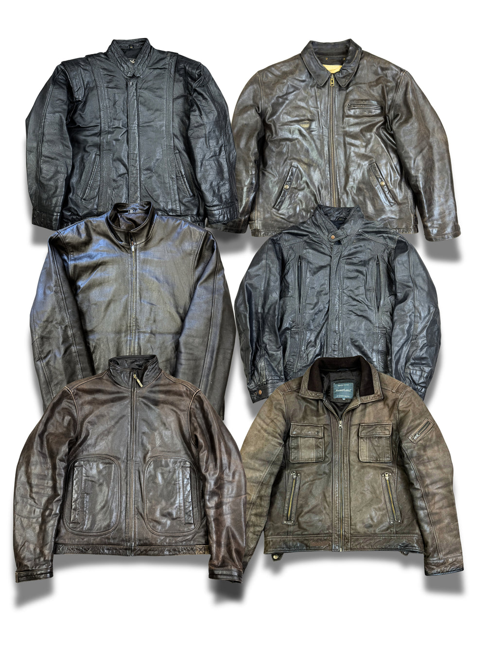 BLOUSON EN CUIR HOMME