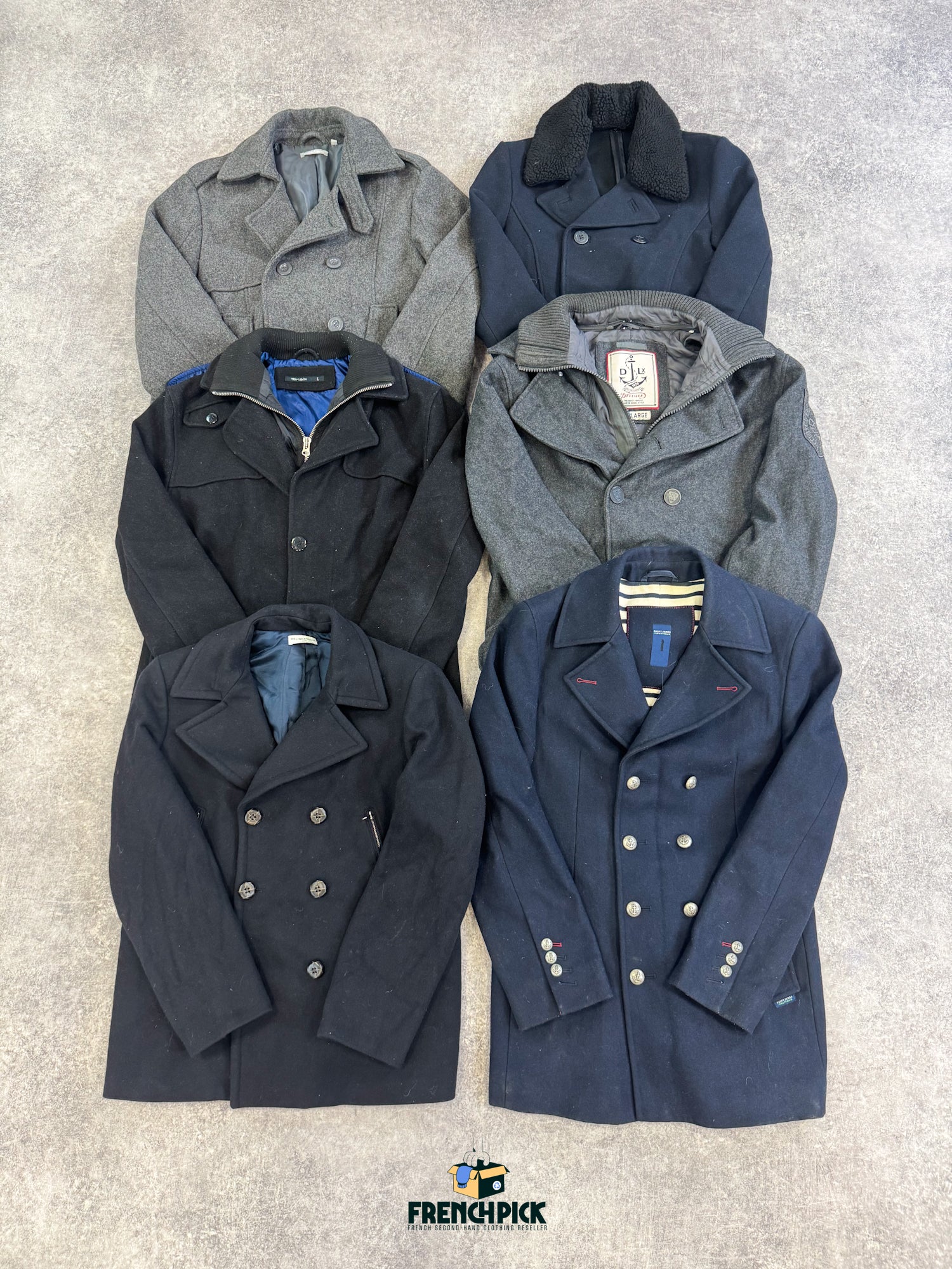 blouson-manteau-caban-laine-hiver-homme-femme-moderne-vetement-grossiste-friperie-wholesaler-seconde-main-marque-occasion-textile-piece-annees-80-90-2000-2010-french-pick