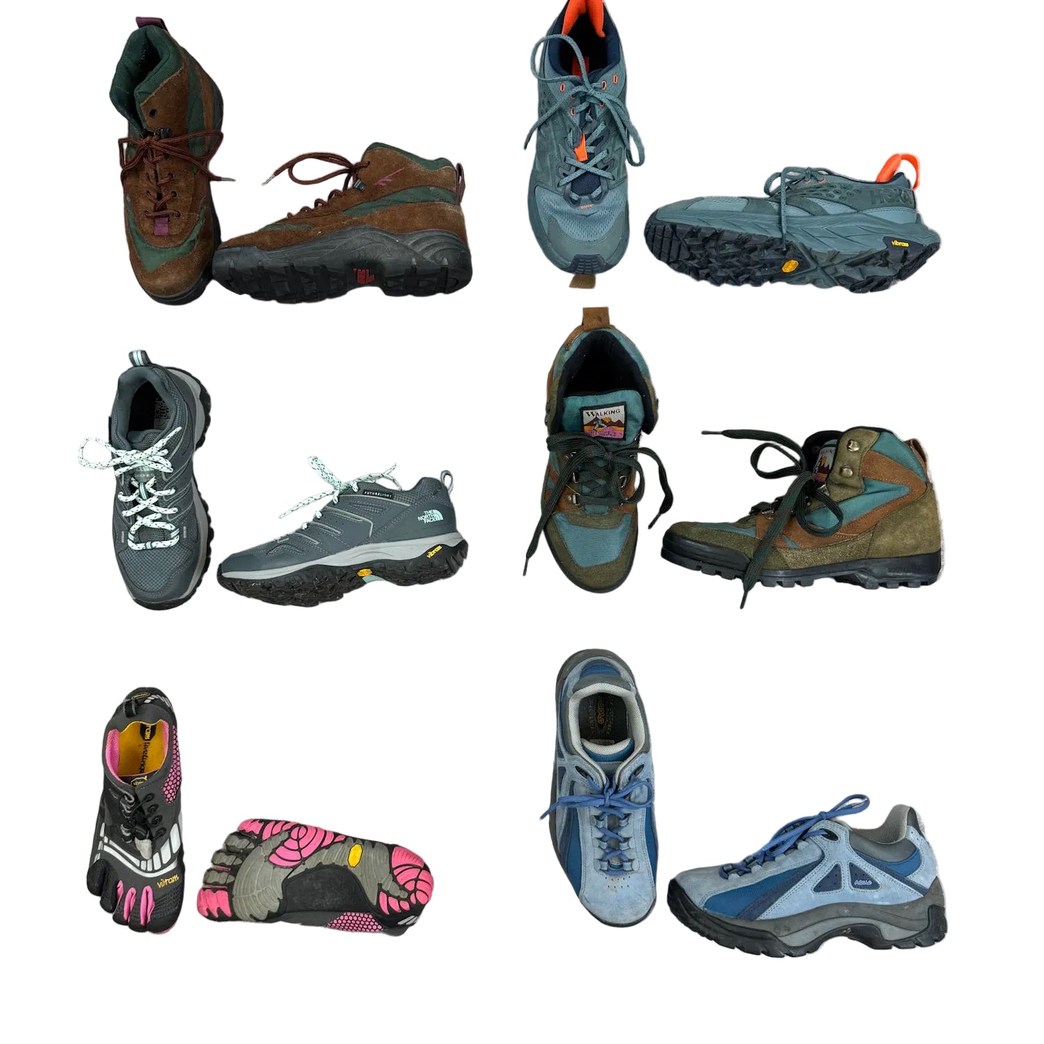 chaussures-de-randonne-montagne-merell-quechua-decathlon-the-north-face-femme-homme-moderne-vintage-vetement-grossiste-friperie-wholesaler-seconde-main-marque-occasion-textile-piece-80-90-2000-2010-french-pick
