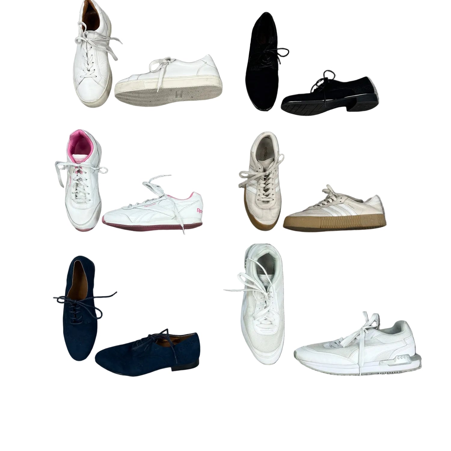 chaussures-de-ville-baskets-derbies-marques-adidas-bocage-Nike-hiver-femme-moderne-vetement-grossiste-friperie-wholesaler-seconde-main-marque-occasion-textile-piece-80-90-2000-2010-french-pick
