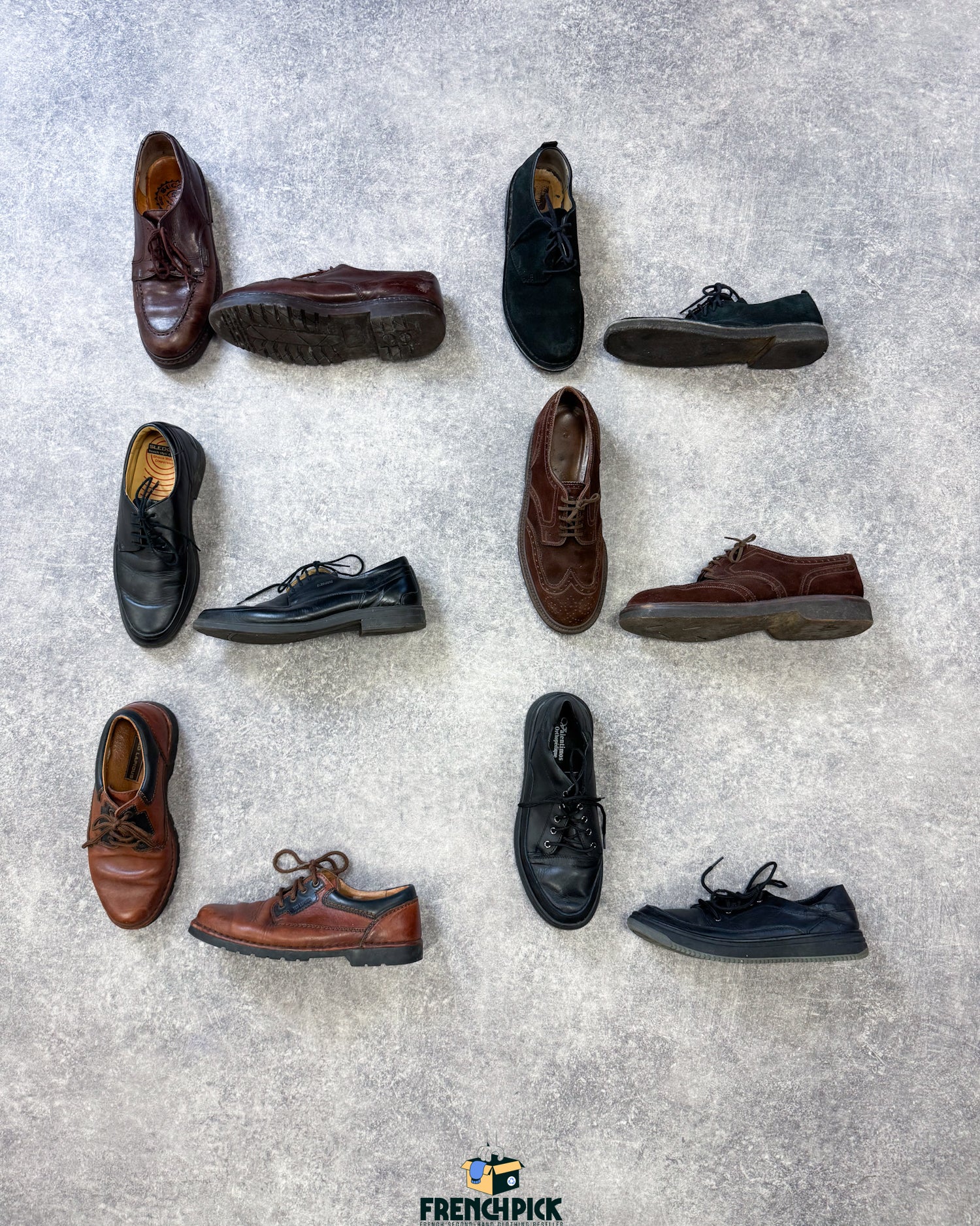 chaussures-de-ville-baskets-cuir-homme-vintage-vetement-grossiste-friperie-wholesaler-seconde-main-marque-occasion-textile-piece-80-90-2000-2010-french-pick