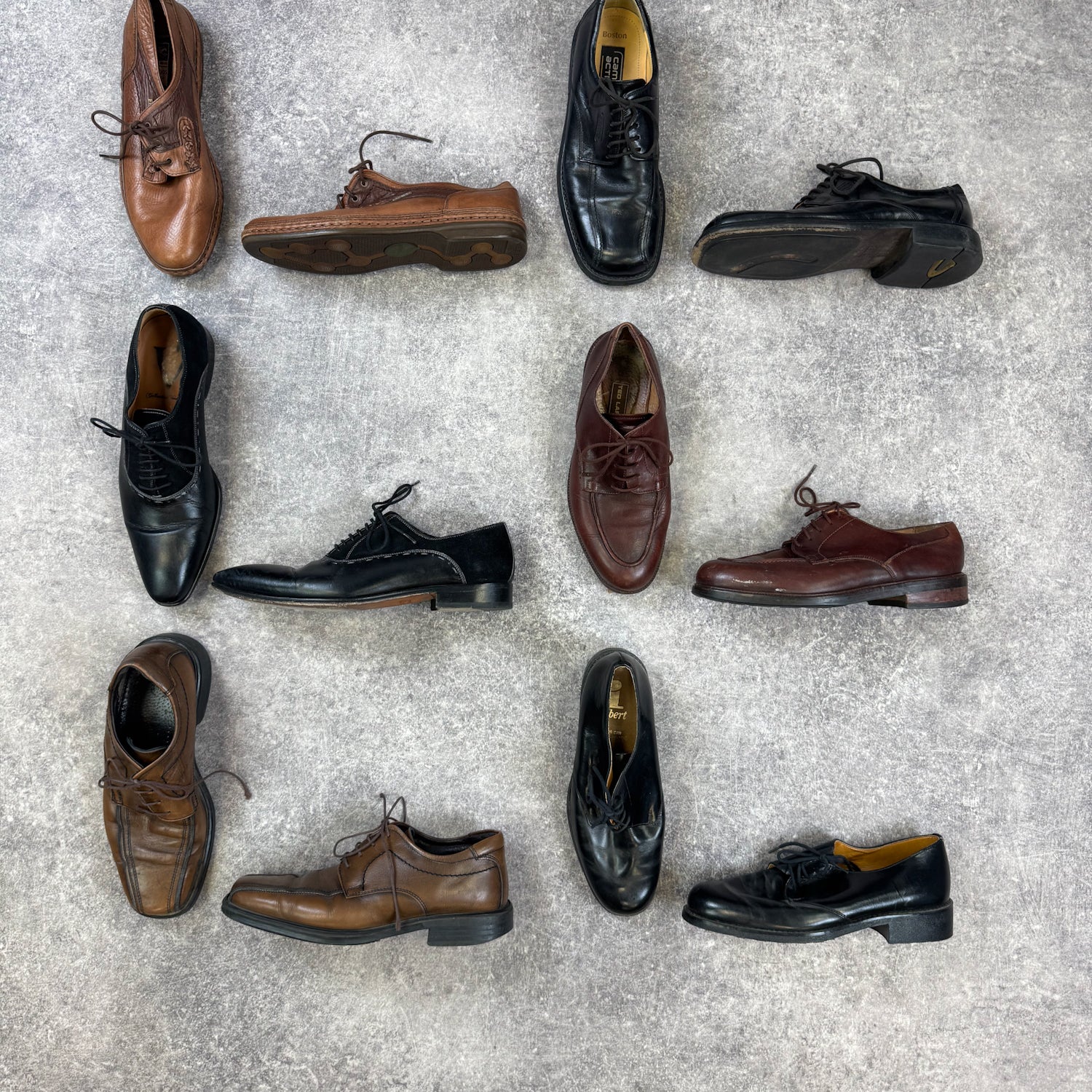 chaussures-en-cuir-ville-homme-vintage-vetement-grossiste-friperie-wholesaler-seconde-main-marque-occasion-textile-piece-80-90-2000-2010-french-pick