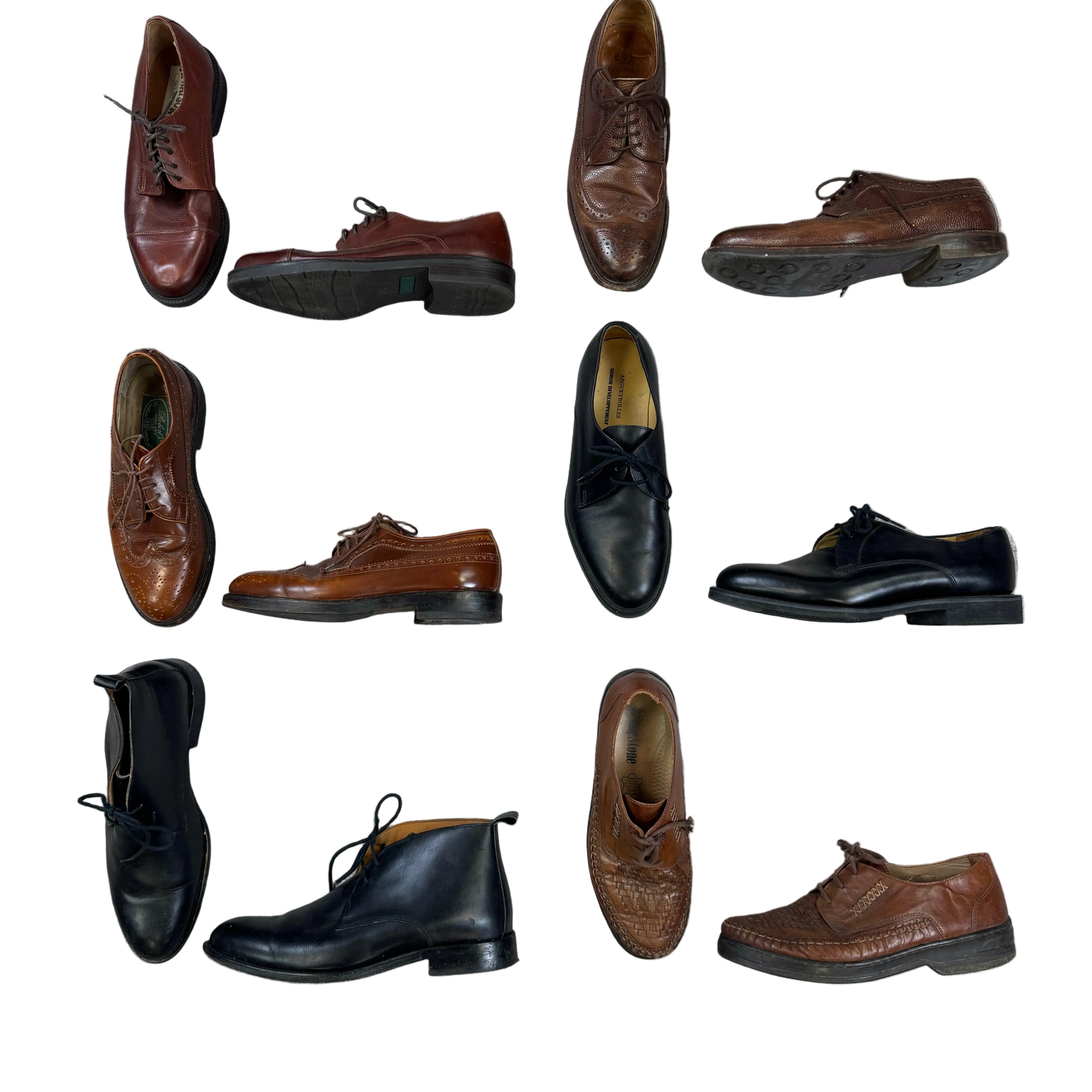 chaussures-en-cuir-ville-vintage-homme--ete-hiver-vetement-grossiste-friperie-wholesaler-seconde-main-marque-occasion-revente-textile-piece-80-90-2000-2010-Y2K-french-pick-reseller-vinted-vente-en-ligne