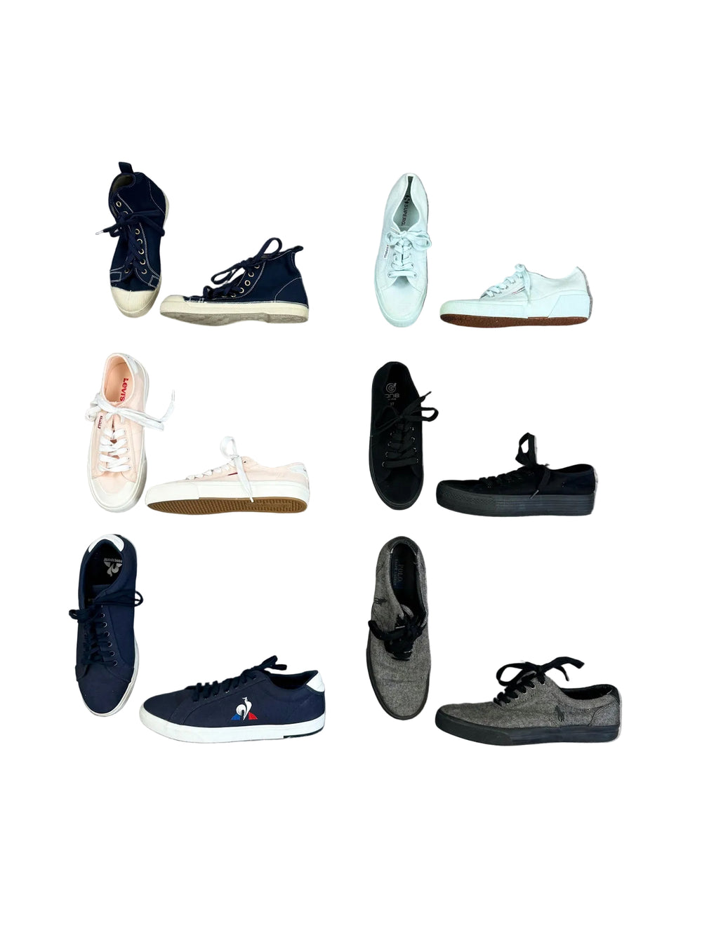 CHAUSSURES EN TOILE MIXTES
