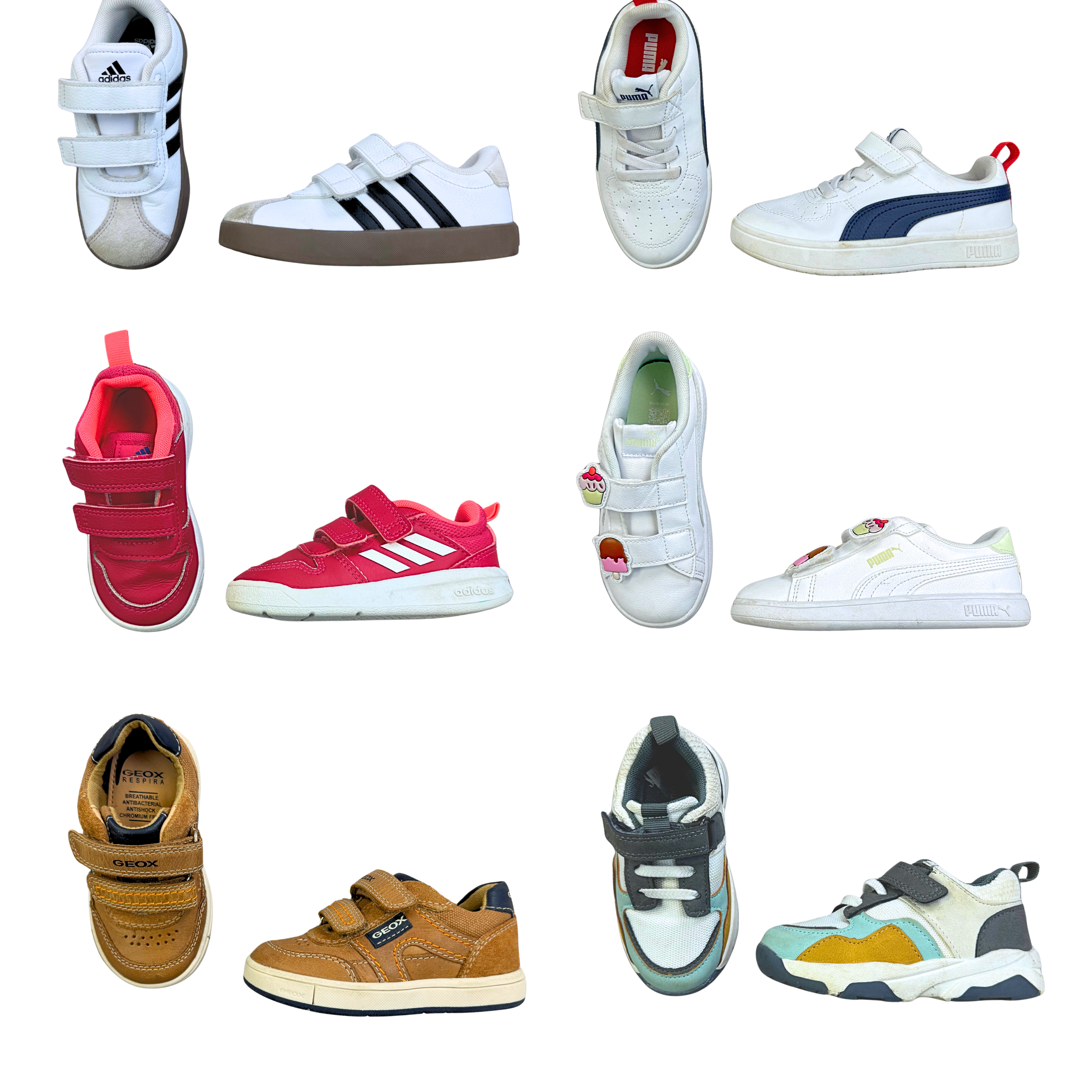 chaussure-basket-sandale-sneackers-sandalette-bottine-bebe-enfant-fille-garçon-marque-brand-adidas-creeks-puma-nike-dg-lotto-kipsta-ikks-birkenstock-moderne-vetements-vintage-moderne-grossiste-friperie-fripe-wholesaler-seconde-main-marque-occasion-textile-piece-annees-80-90-2000-2010-french-pick-reseller-vinted-reseller-vinted-vente-en-ligne