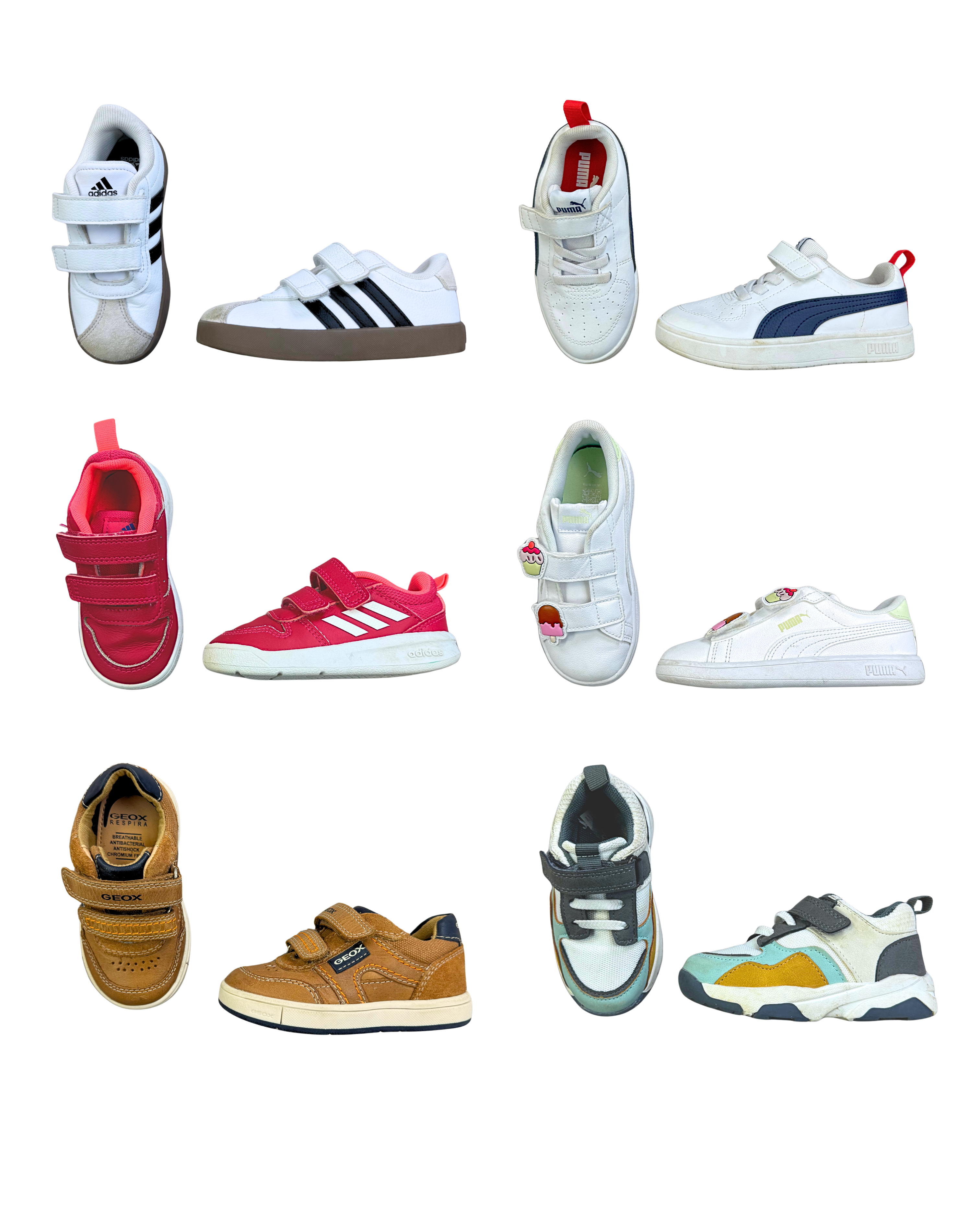 chaussure-basket-sandale-sneackers-sandalette-bottine-bebe-enfant-fille-garçon-marque-brand-adidas-creeks-puma-nike-dg-lotto-kipsta-ikks-birkenstock-moderne-vetements-vintage-moderne-grossiste-friperie-fripe-wholesaler-seconde-main-marque-occasion-textile-piece-annees-80-90-2000-2010-french-pick-reseller-vinted-reseller-vinted-vente-en-ligne