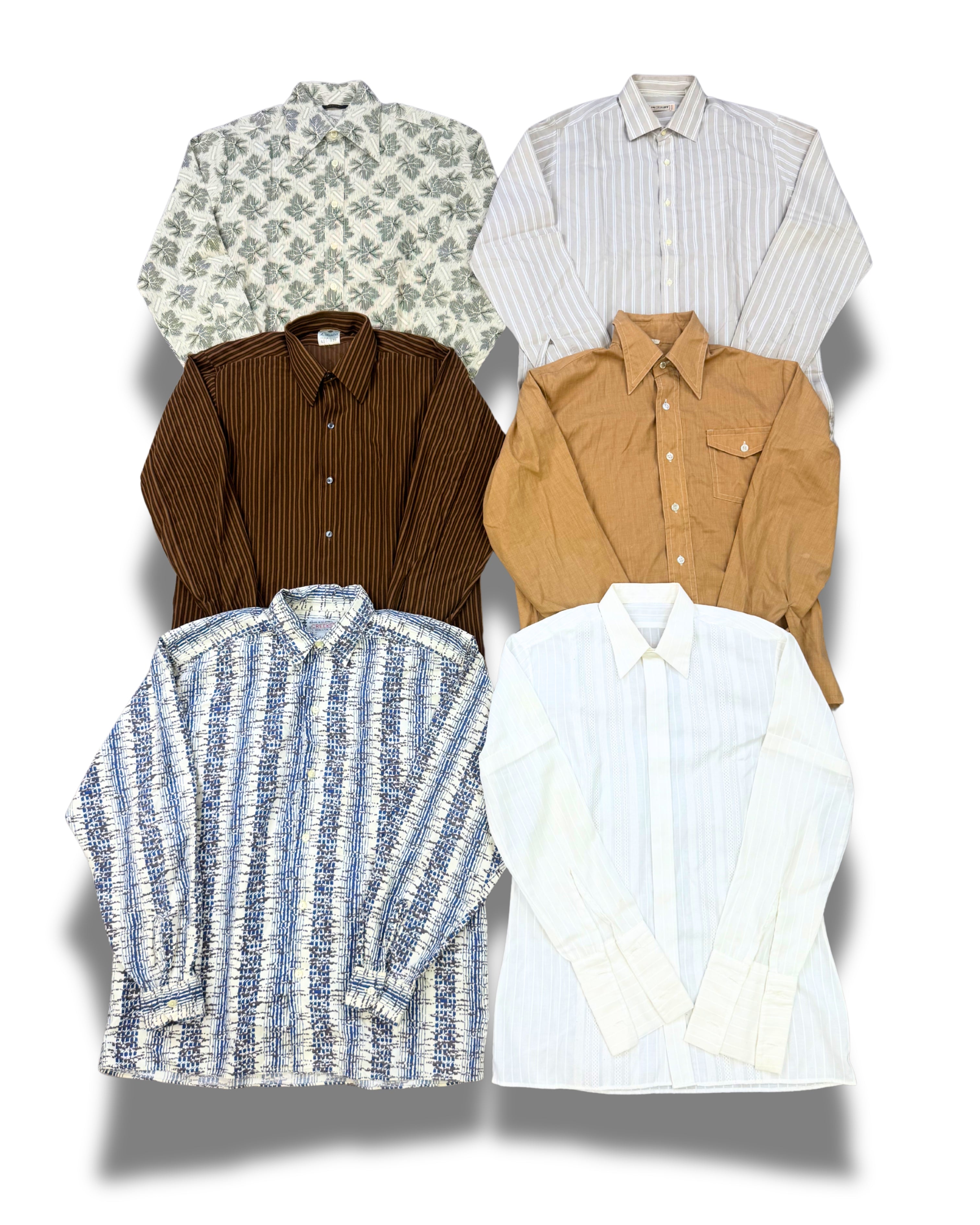 Chemise-annees-70-retro-seventies-homme-vintage-costume-vetements-tenues-soiree-homme-femme-vintage-vetement-grossiste-friperie-wholesaler-seconde-main-marque-occasion-textile-piece-annees-80-90-2000-2010-french-pick-reseller-vinted-reseller-vinted-vente-en-ligne