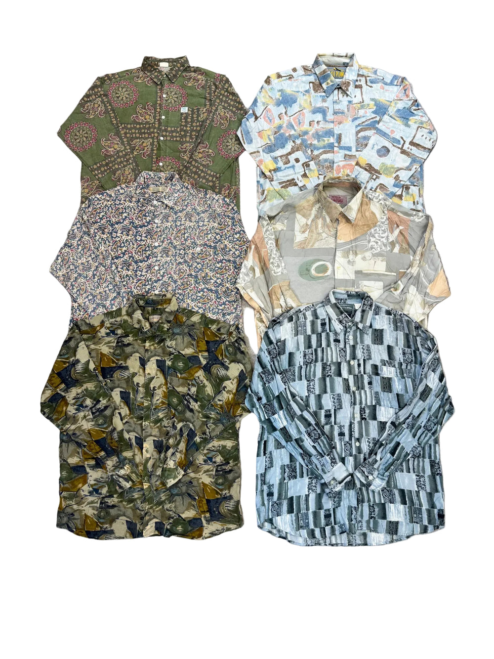 90s Patterned Long Sleeve Shirt - 20KG