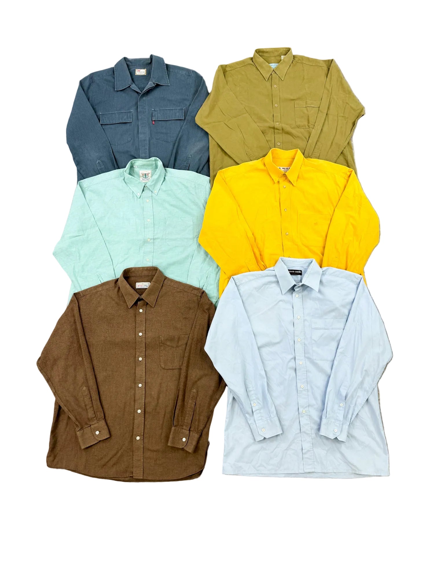 Chemise-couleur-colore-vintage-costume-vetements-tenues-soiree-homme-femme-vintage-vetement-grossiste-friperie-wholesaler-seconde-main-marque-occasion-textile-piece-annees-80-90-2000-2010-french-pick-reseller-vinted-reseller-vinted-vente-en-ligne