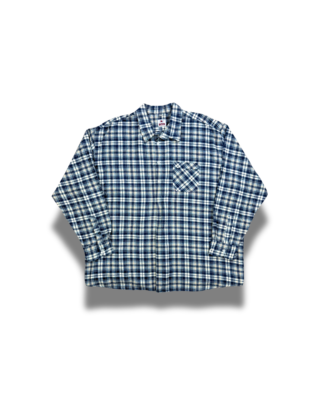 Chemise-de-travail-3-trois-boutons-carreaux-unie-vintage-vetements-homme-femme-vintage-vetement-grossiste-friperie-wholesaler-seconde-main-marque-occasion-textile-piece-annees-80-90-2000-2010-french-pick-reseller-vinted-reseller-vinted-vente-en-ligne